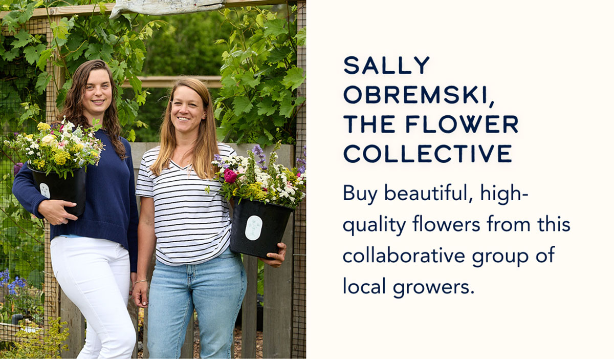 sally obremski, the flower collective