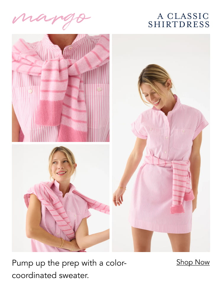 Margo Poplin Shirtdress