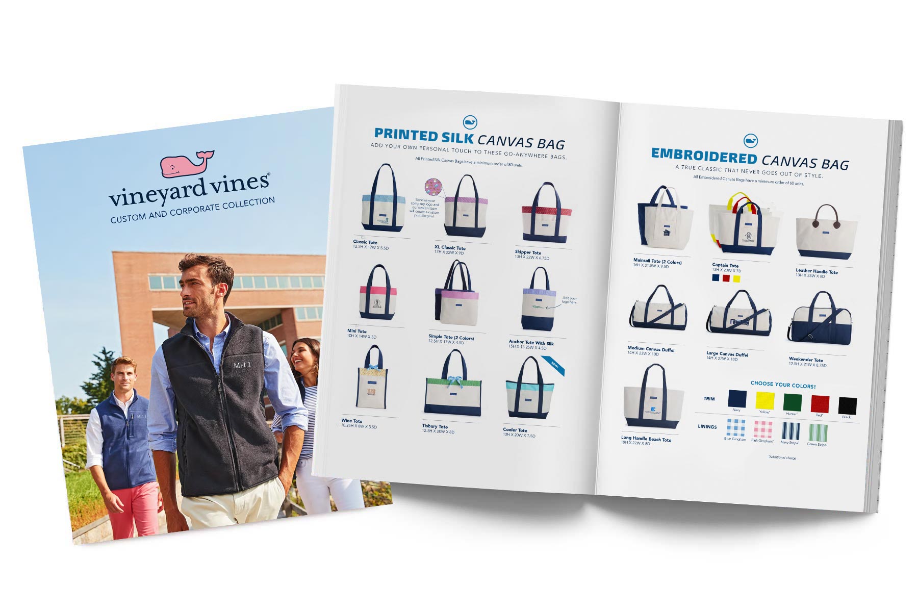 vineyard vines Custom and Corporate Collection catalog.