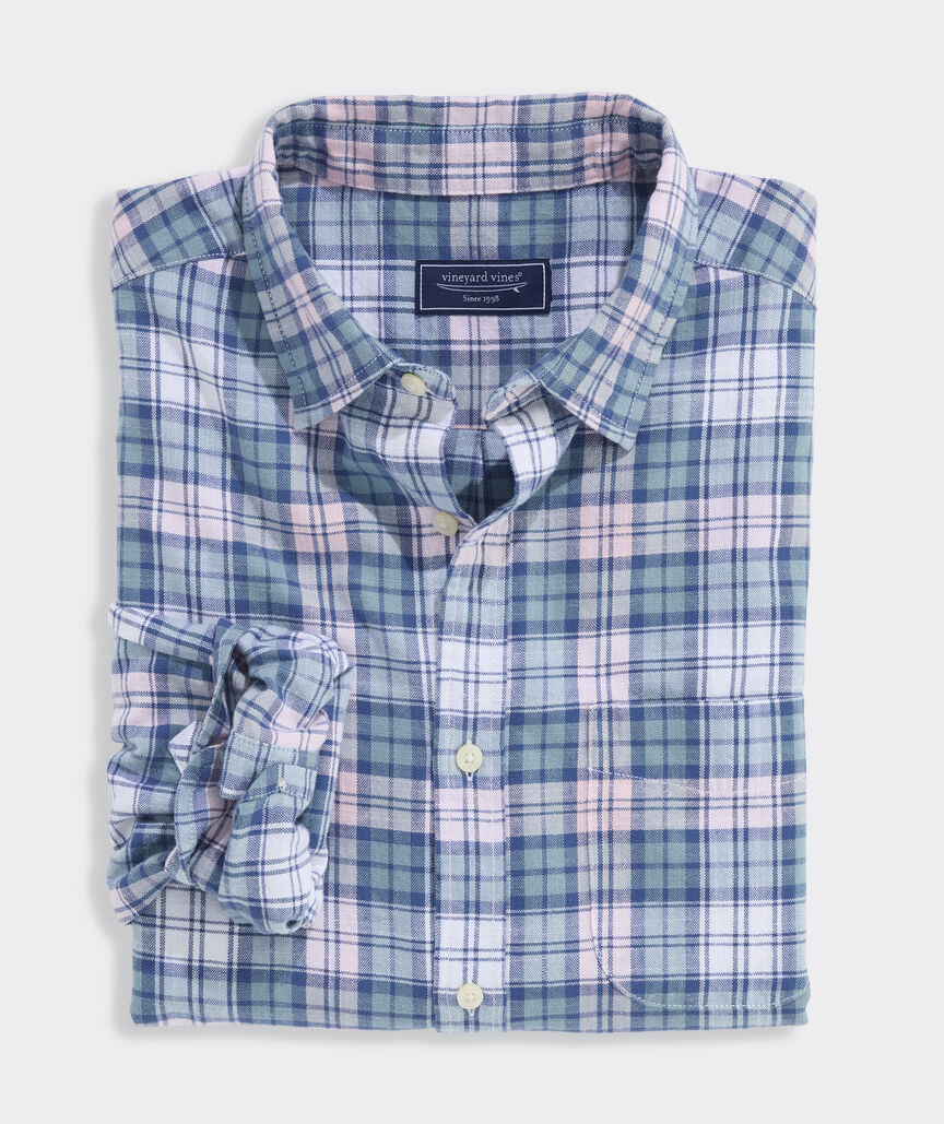 Nobadeer Plaid Island Cotton Shirt