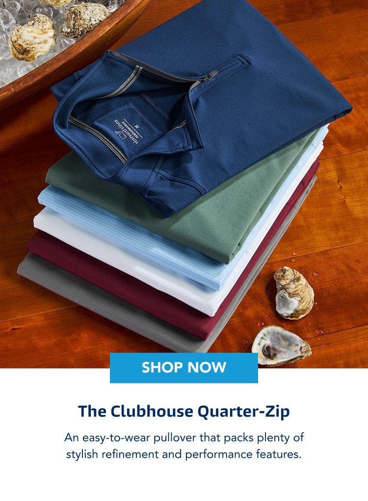 clubhouse quarter-zip
