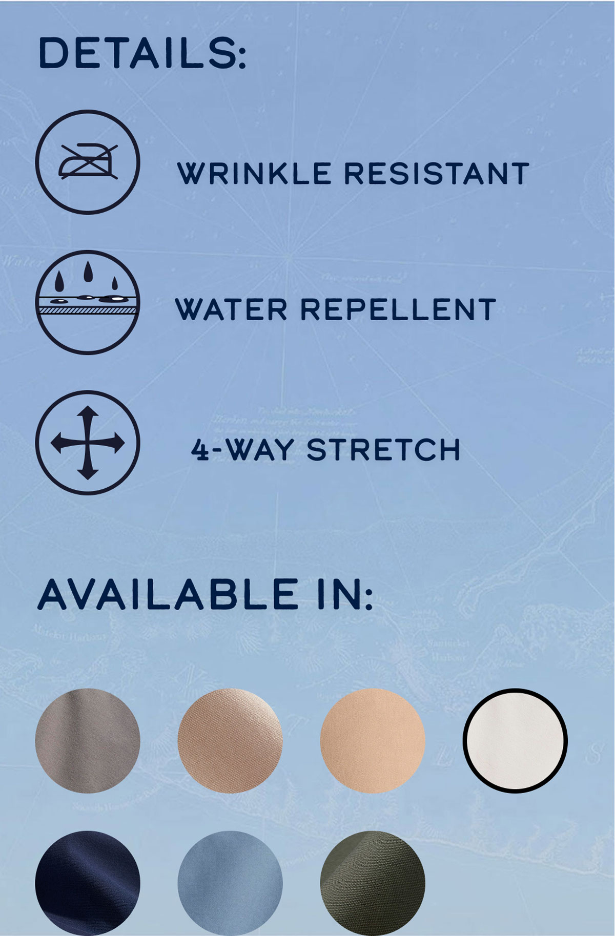 on the go 5 pocket pants details