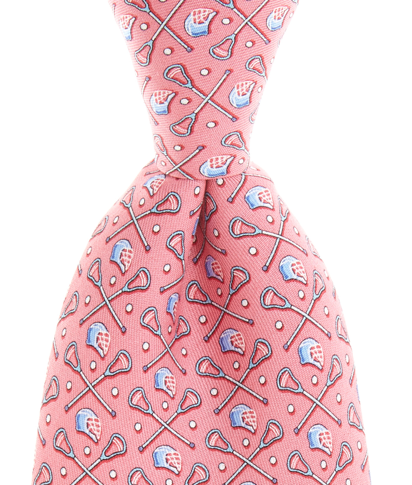 Shop Printed Lacrosse Silk Tie at vineyard vines