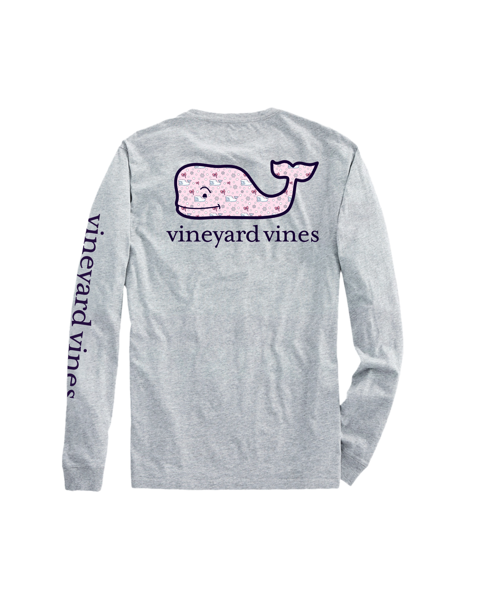 Shop OUTLET Yeti & Bow Whale Fill Long-Sleeve Pocket Tee at vineyard vines