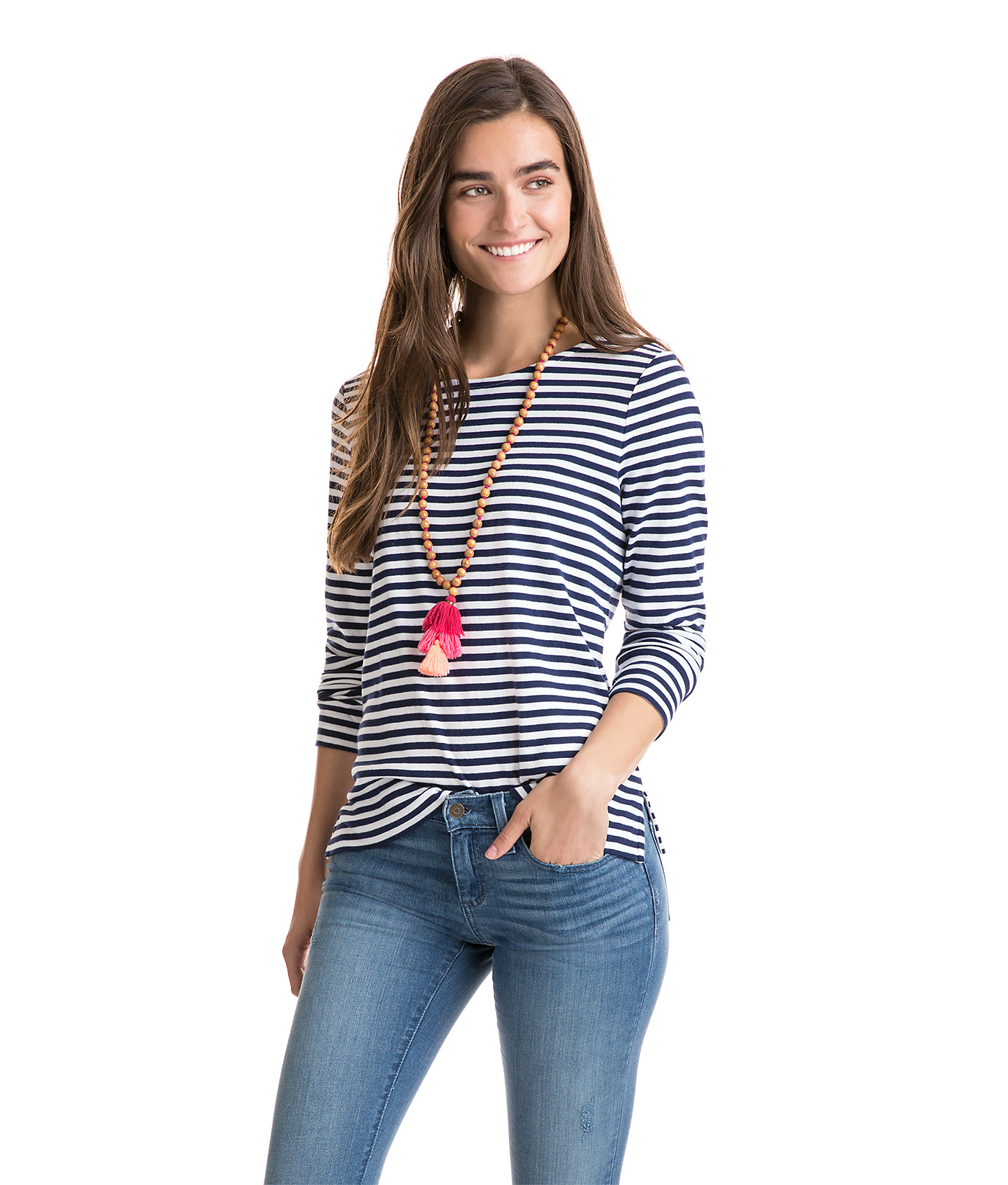 Vine Stripe Top
