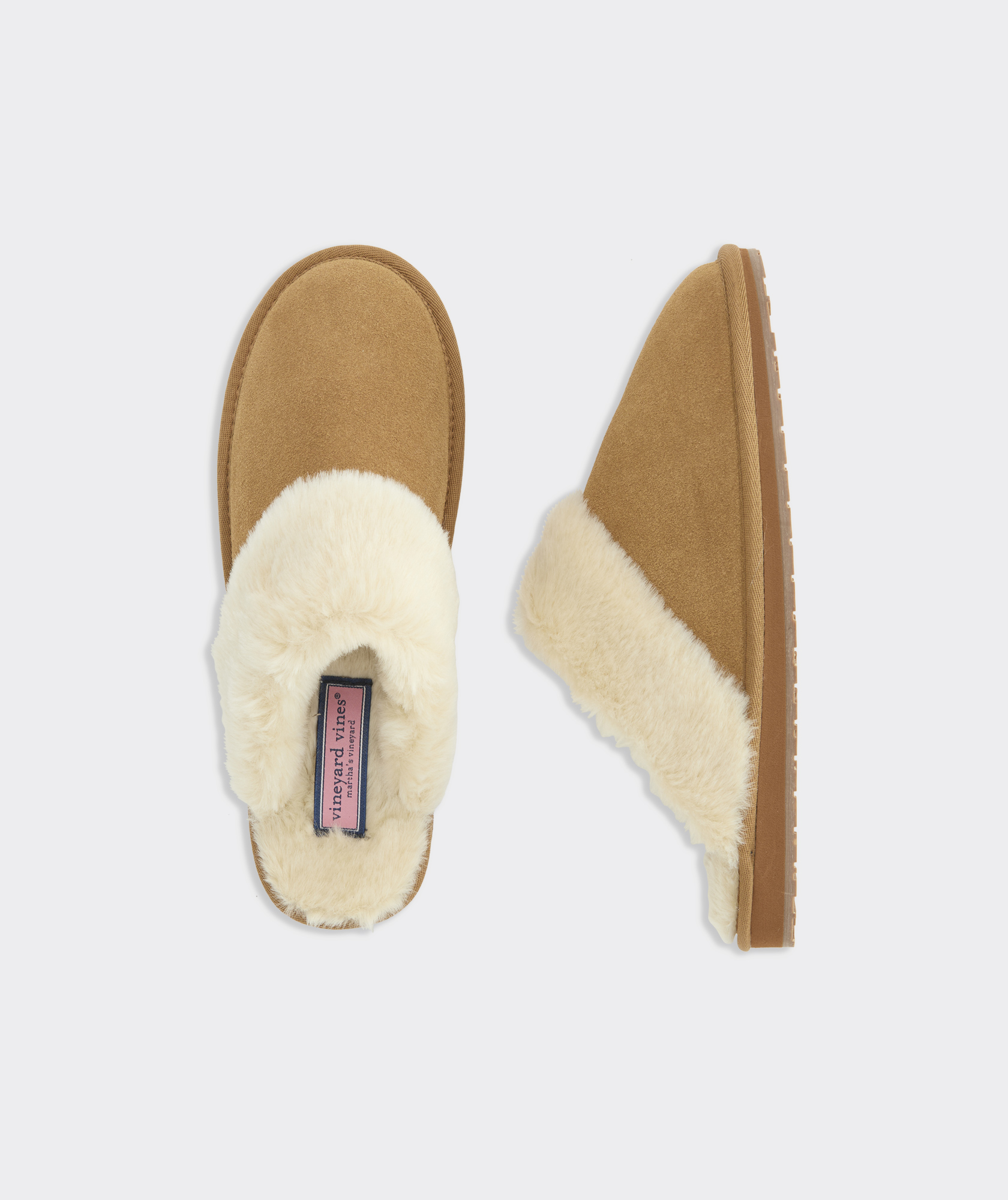 Shop Suede Scuff Slippers at vineyard vines