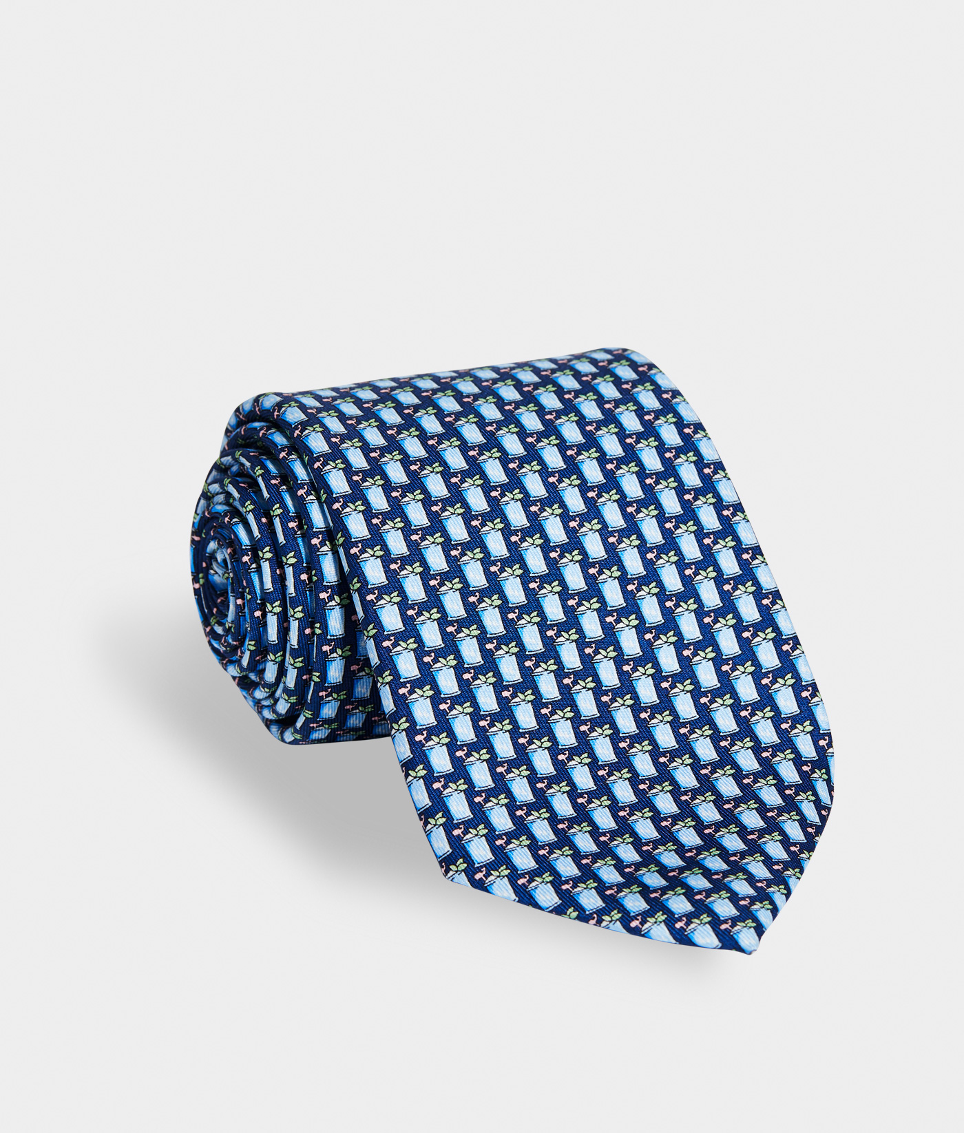 Shop Kentucky Derby 2021 Mint Juleps Printed Tie at vineyard vines