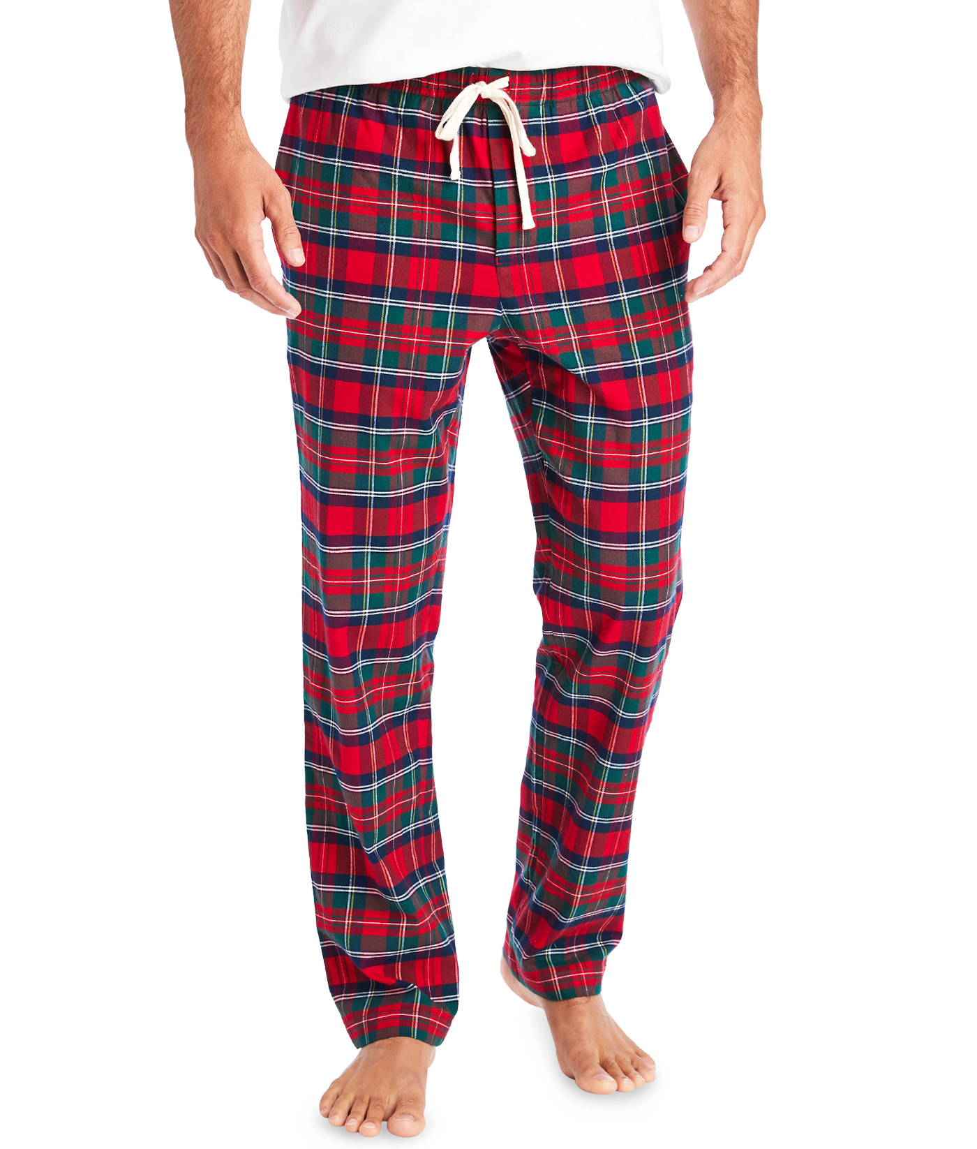 Shop Plaid Flannel Pajama Pants at vineyard vines
