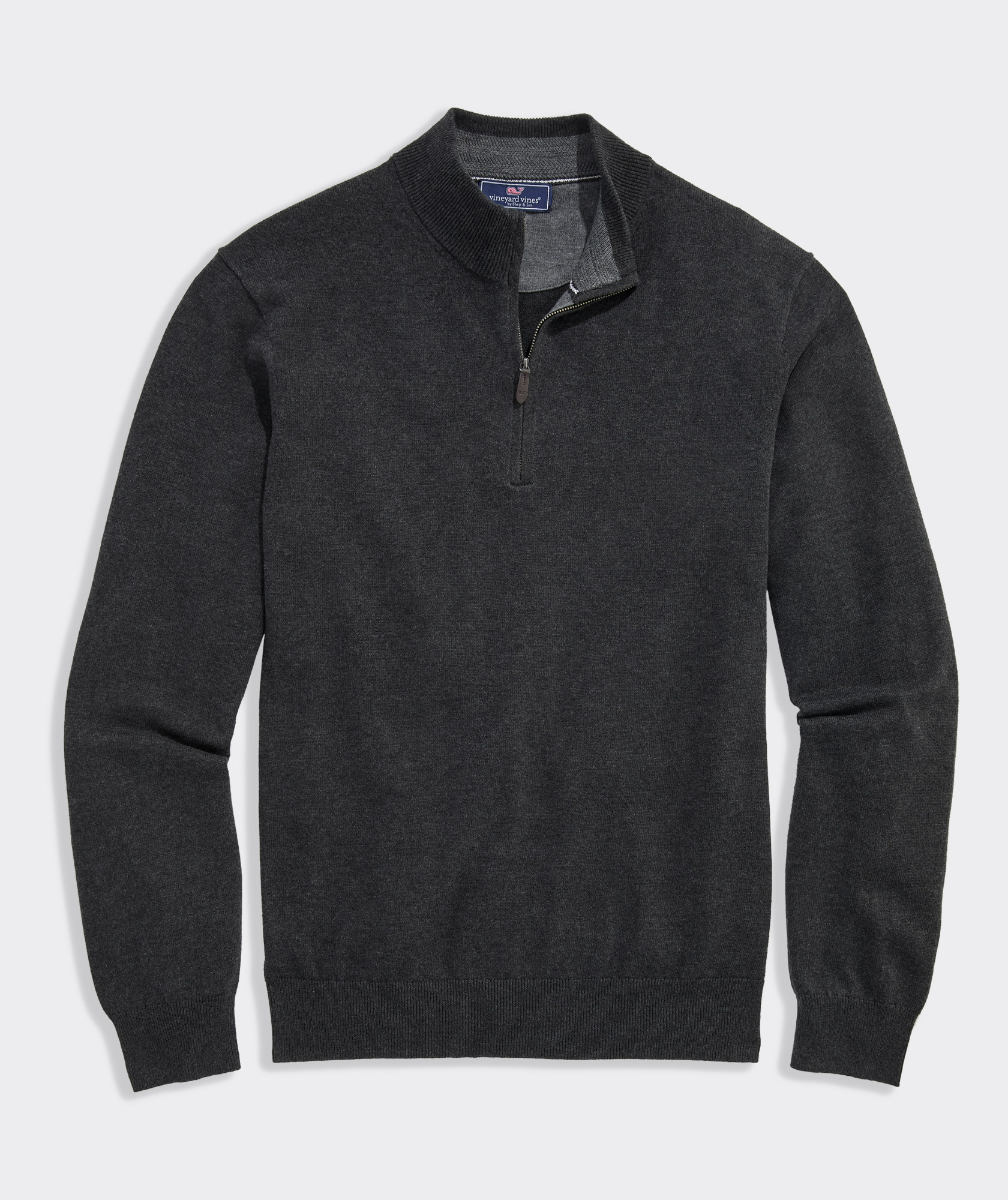 Shop Tipped Boathouse Quarter-Zip at vineyard vines