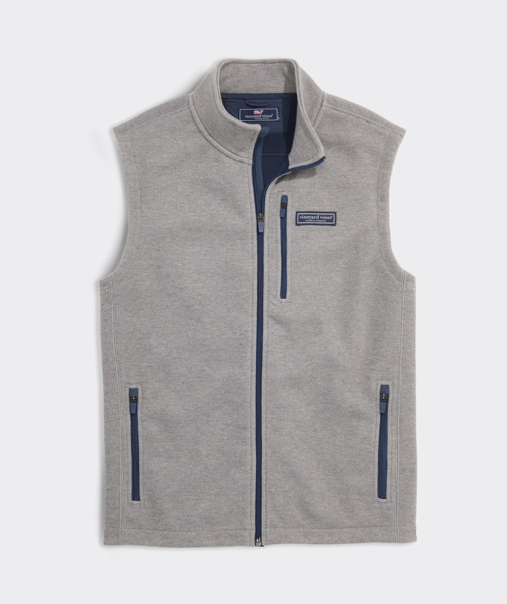 Fleece Jackets Vineyard Vines Mountain Sweater Fleece Vest Shop