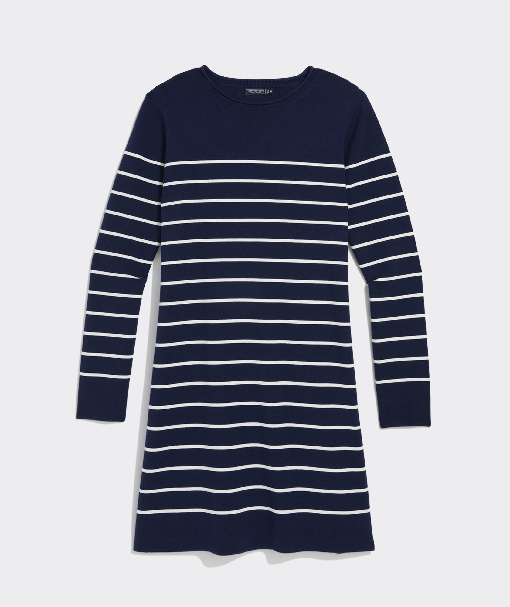blue and white sweater dress Tumi Sweater Dress IN NAVY White POLKA DOT NAVY MULTI / XL