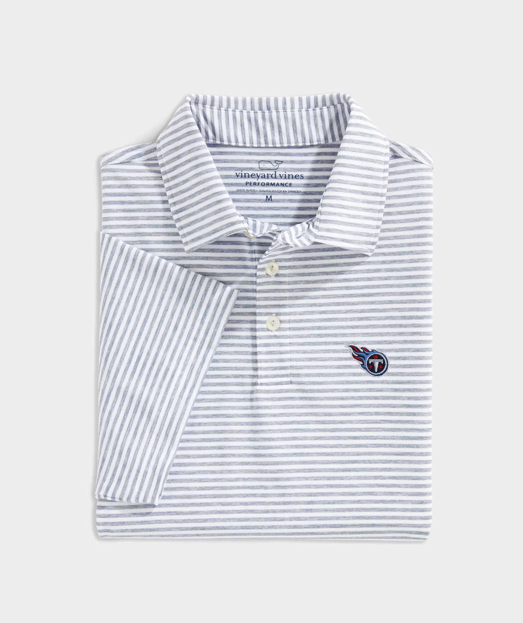 Shop Heathered Winstead Polo - Tennessee Titans at vineyard vines