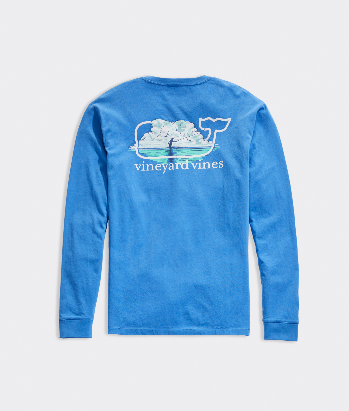 Shop OUTLET Casting Whale Fill Long-Sleeve Pocket Tee at vineyard vines