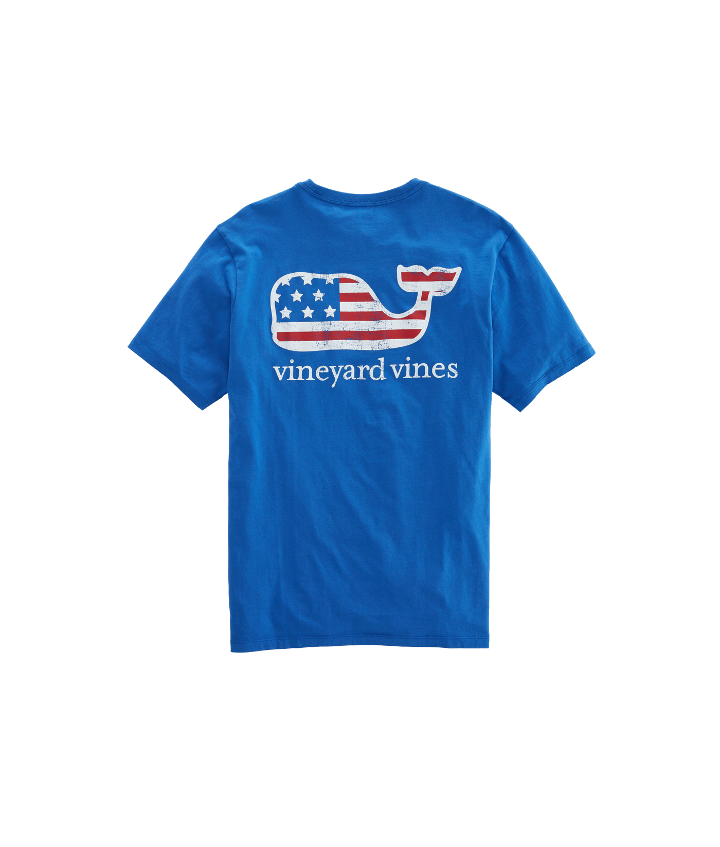 Mens T-Shirts: Flag Whale Graphic T-Shirt