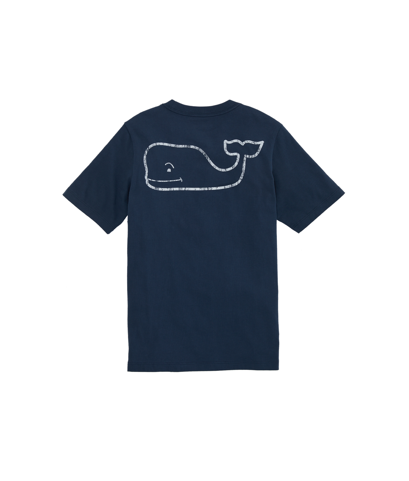 NWT Vineyard Vines Boys S/S Baseball whale Pocket T-Shirt Size M 