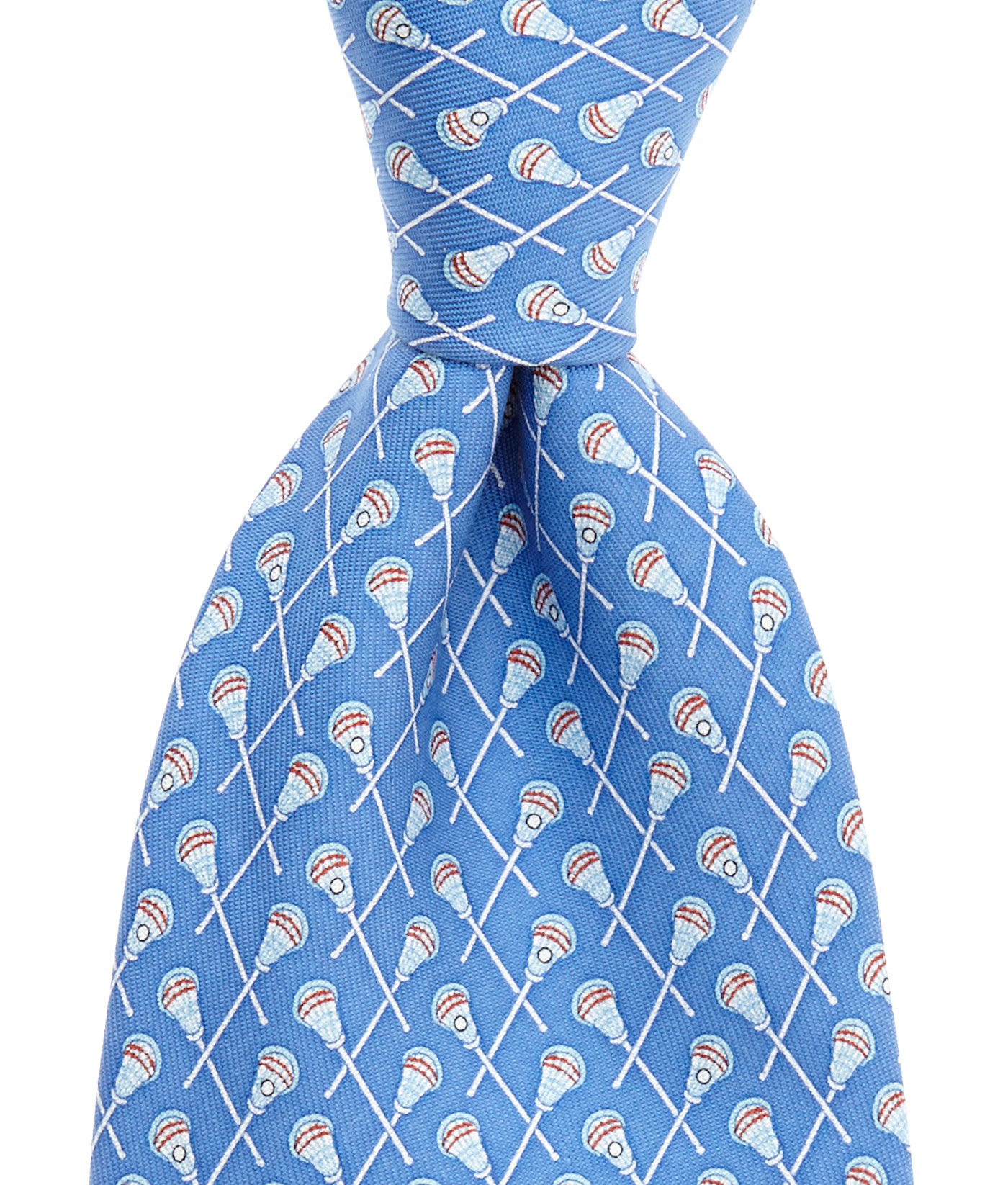 Men's Ties Lacrosse Printed Silk Tie for Men Vineyard Vines