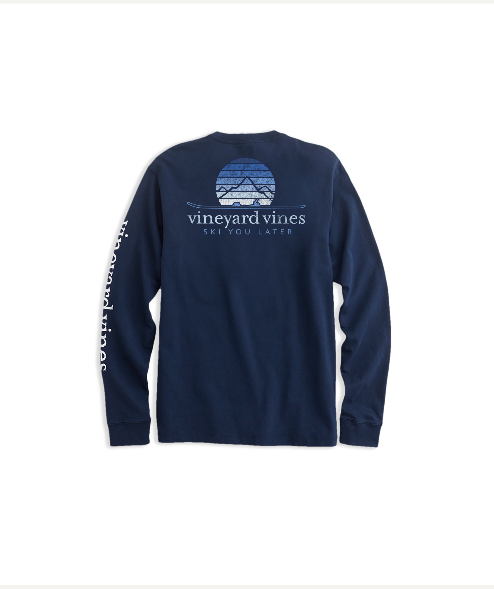 Shop OUTLET Ski You Later LongSleeve Pocket Tee at vineyard vines