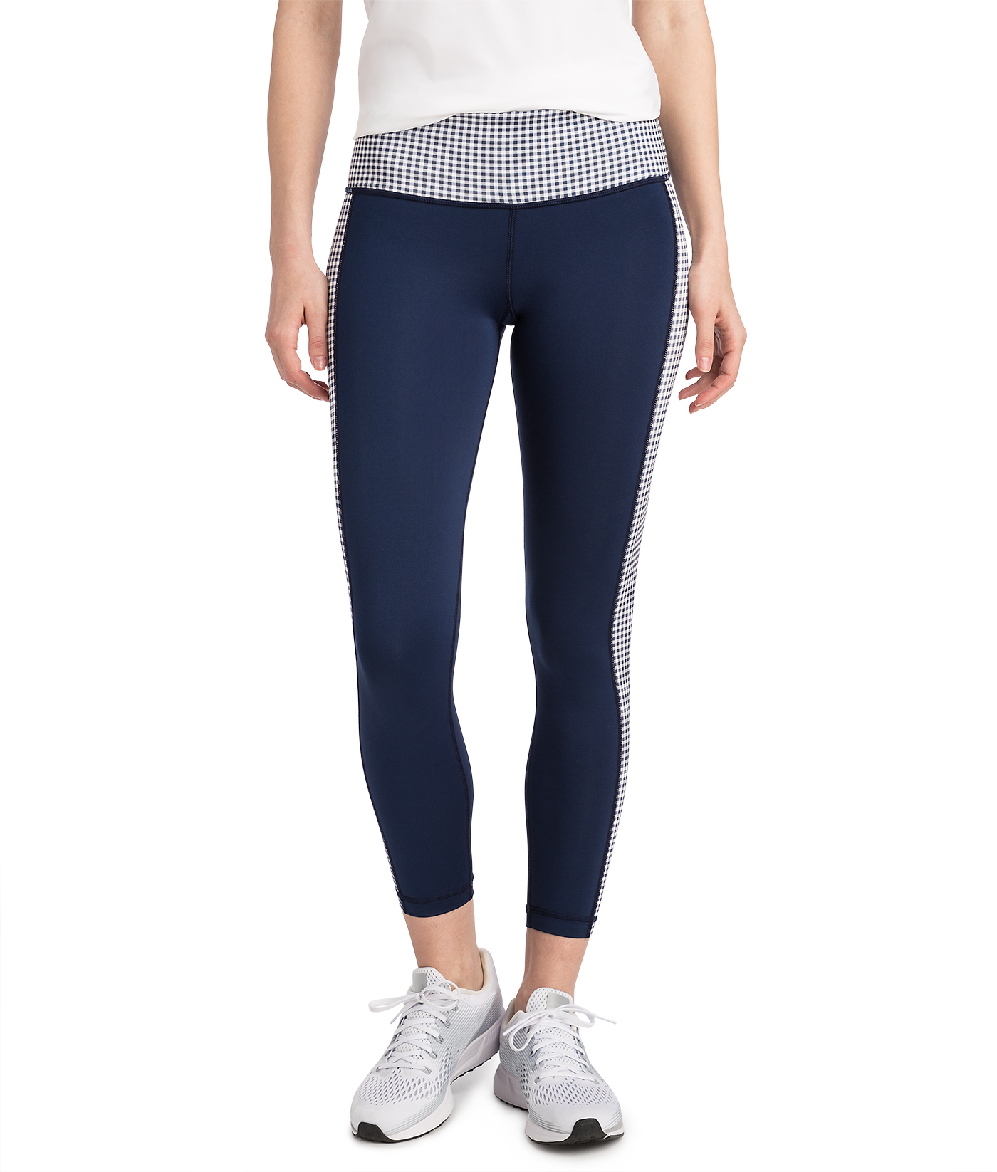 gingham workout leggings