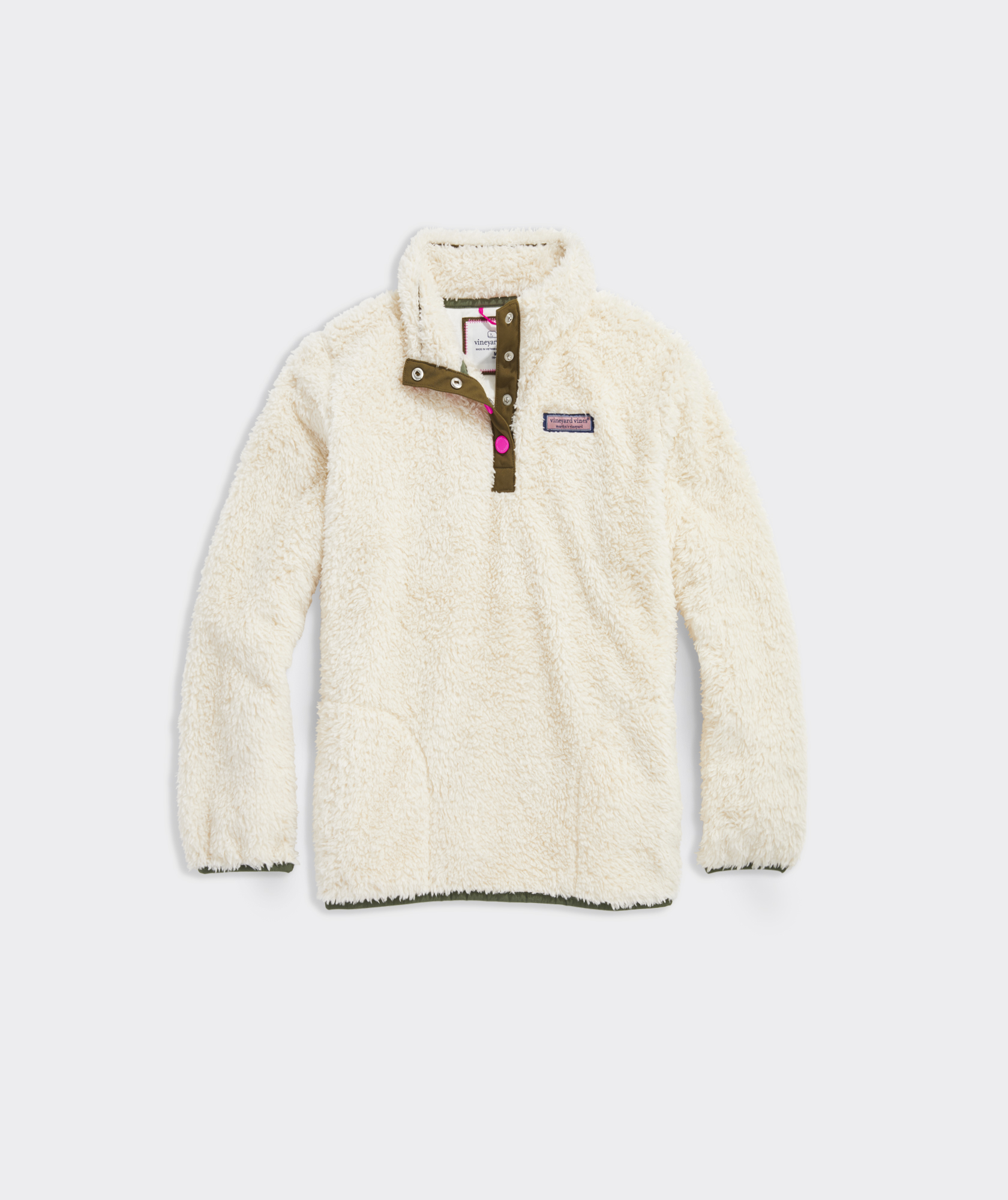 plush pull over