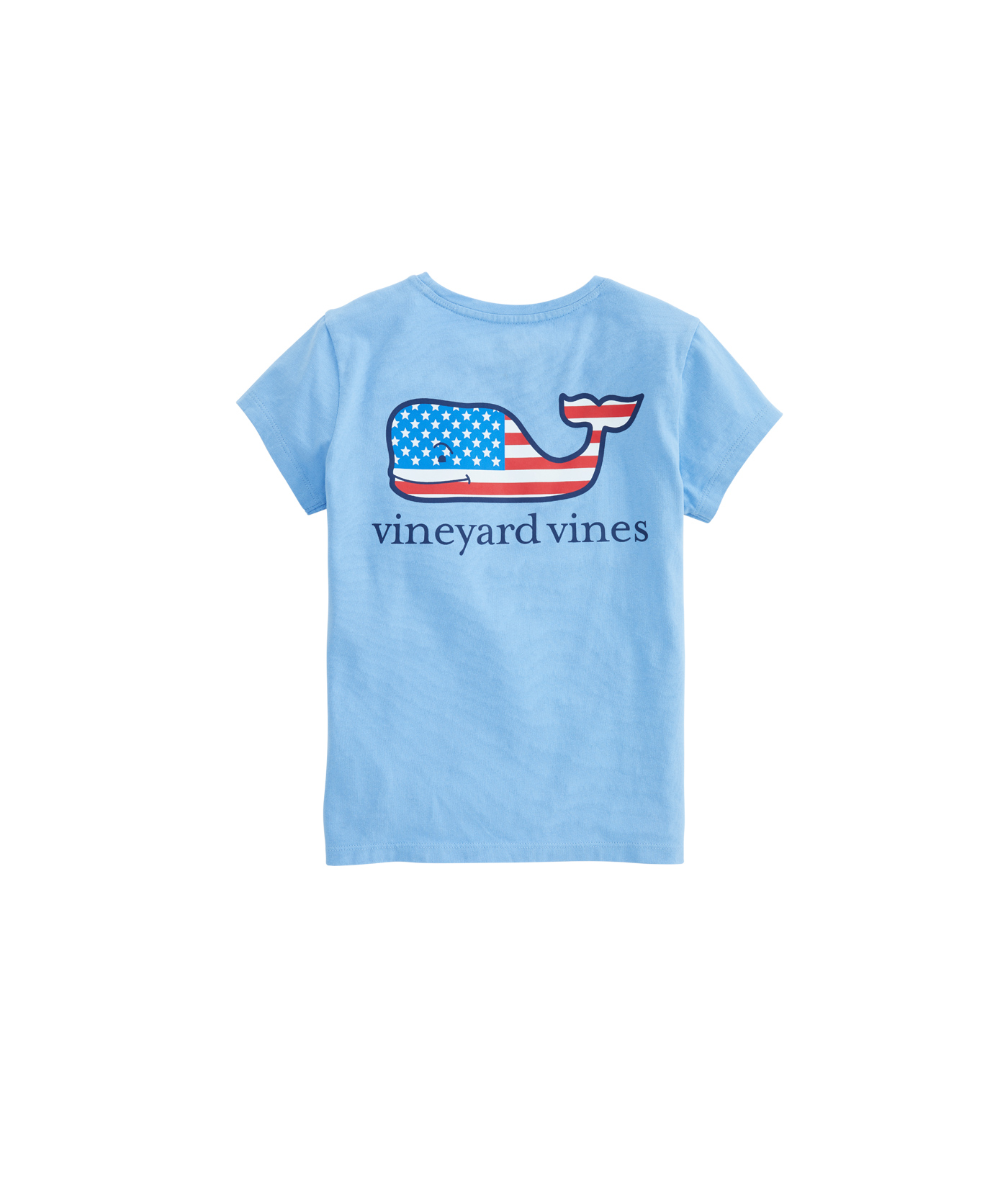 Vineyard vine girls shirts flag whale shirt pocket white new with tags 