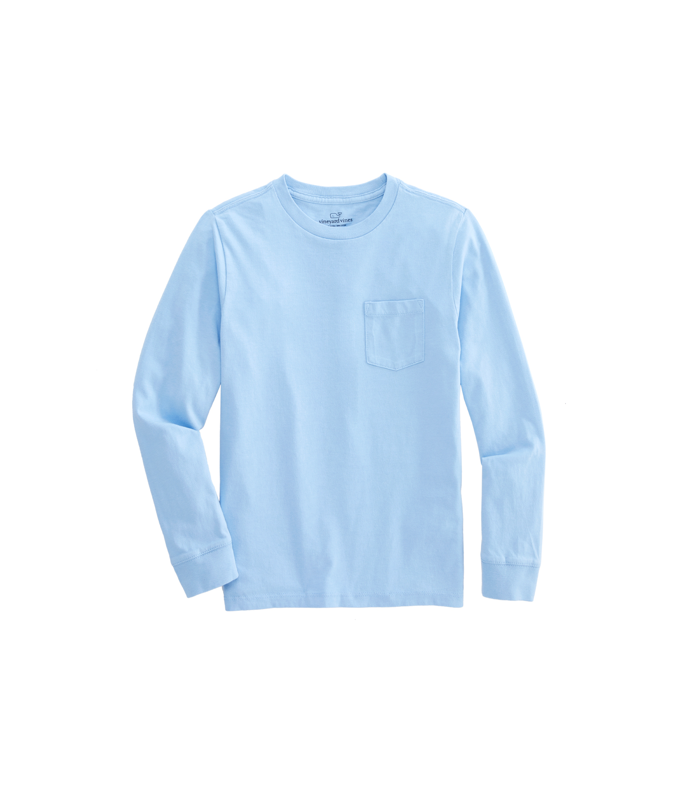 VINESIDE LS Pocket Tee in Navy