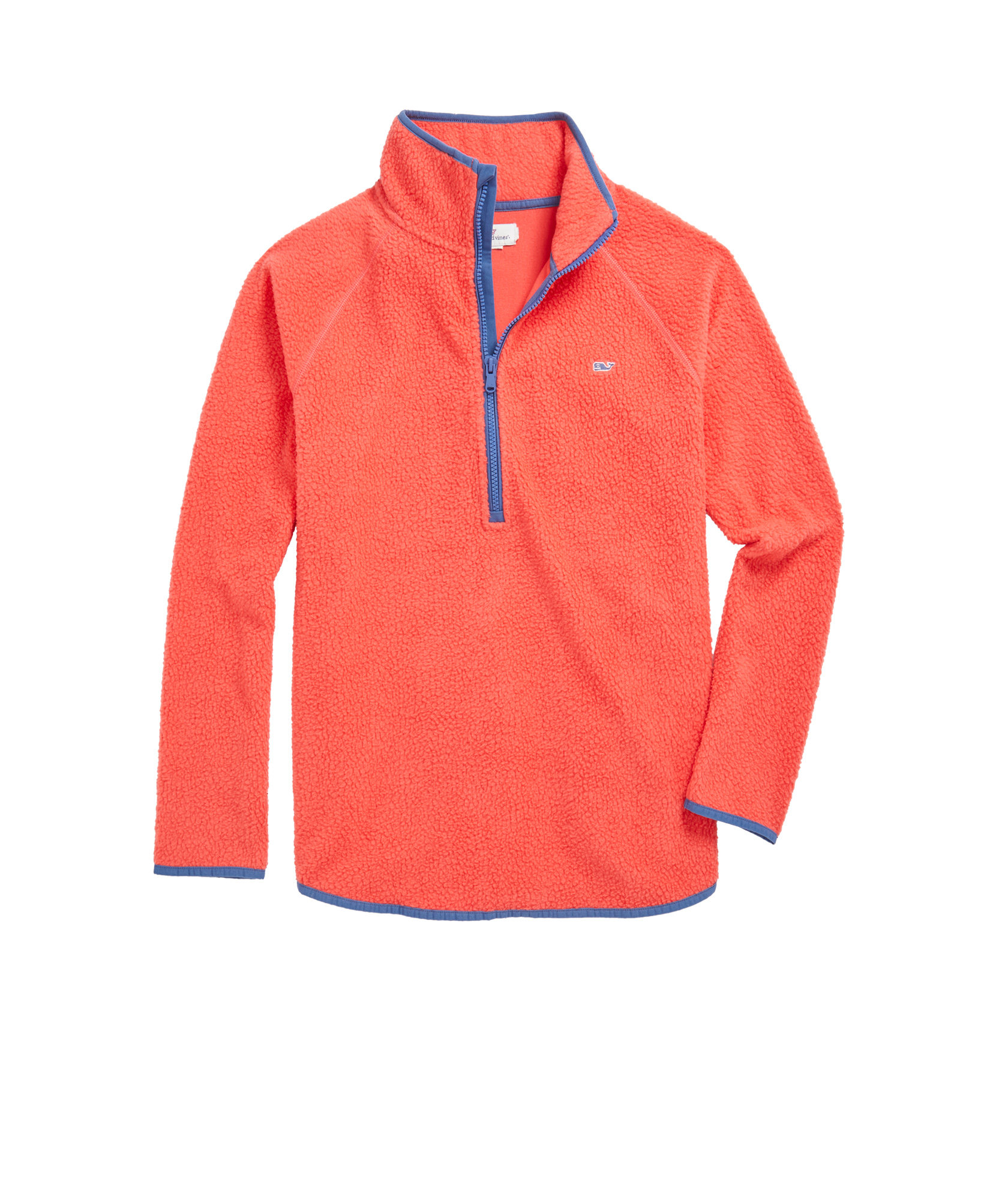 sherpa lined half zip