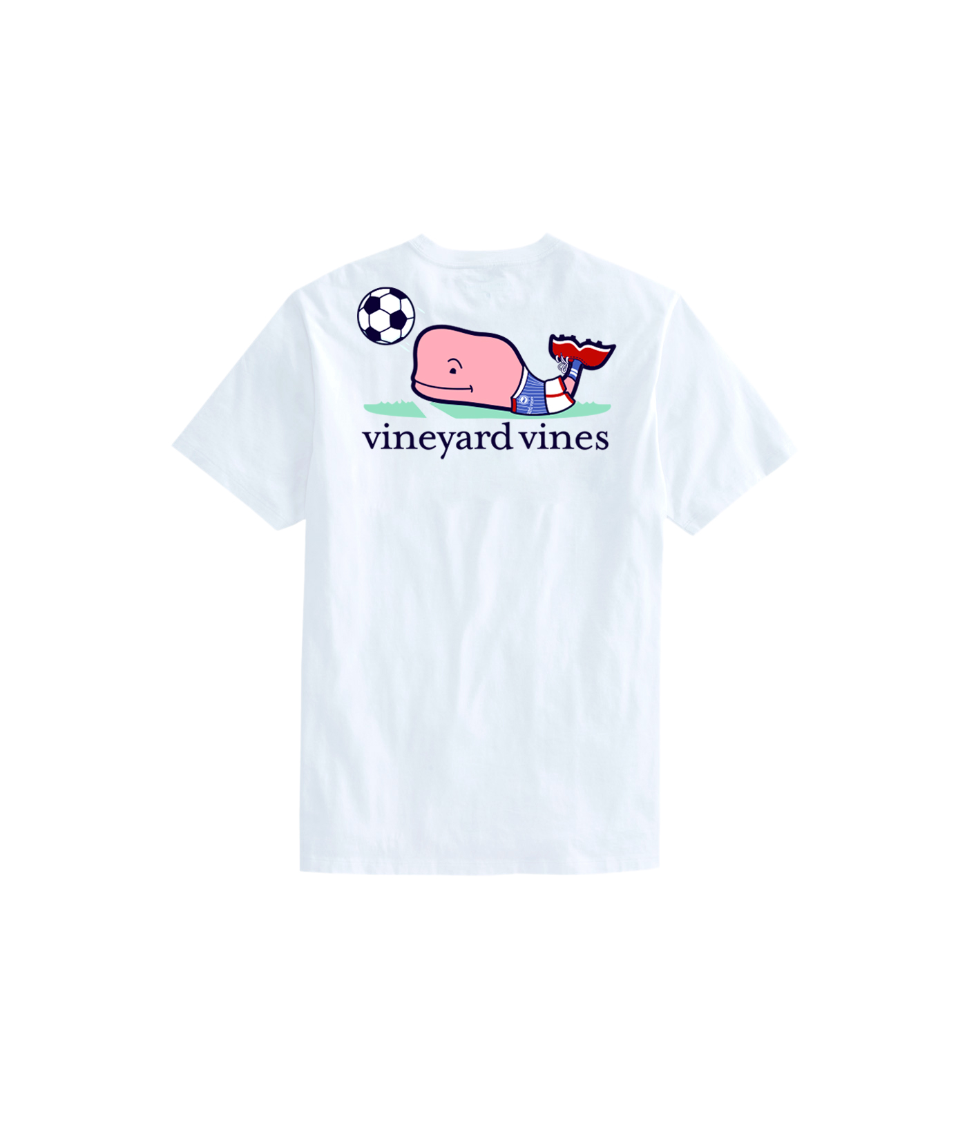 Vineyard Vines Chicas L/S White Cap America Taza 2017 Camiseta con Capucha 