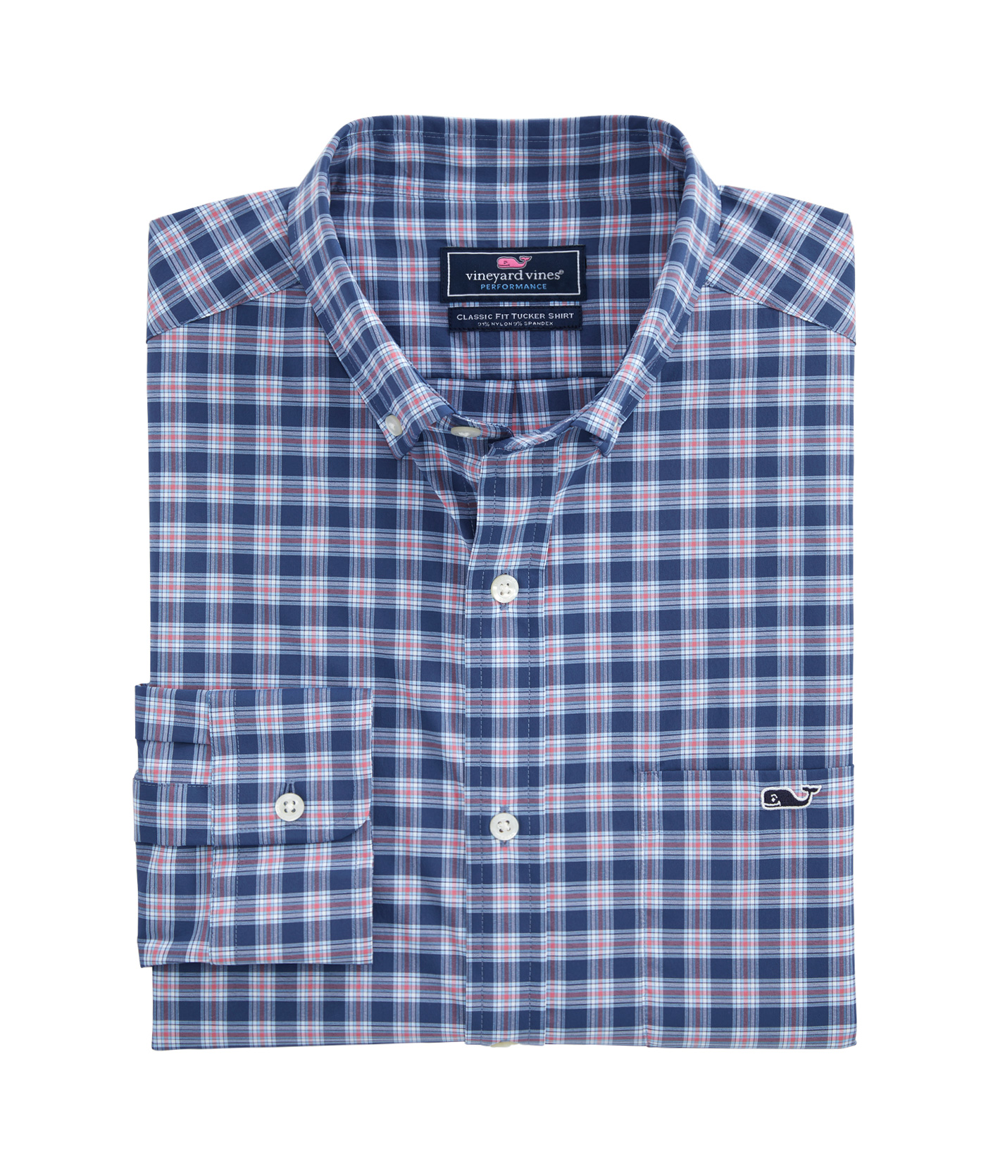 Shop Classic Fit Brookings On-The-Go Performance Tucker Shirt at ...
