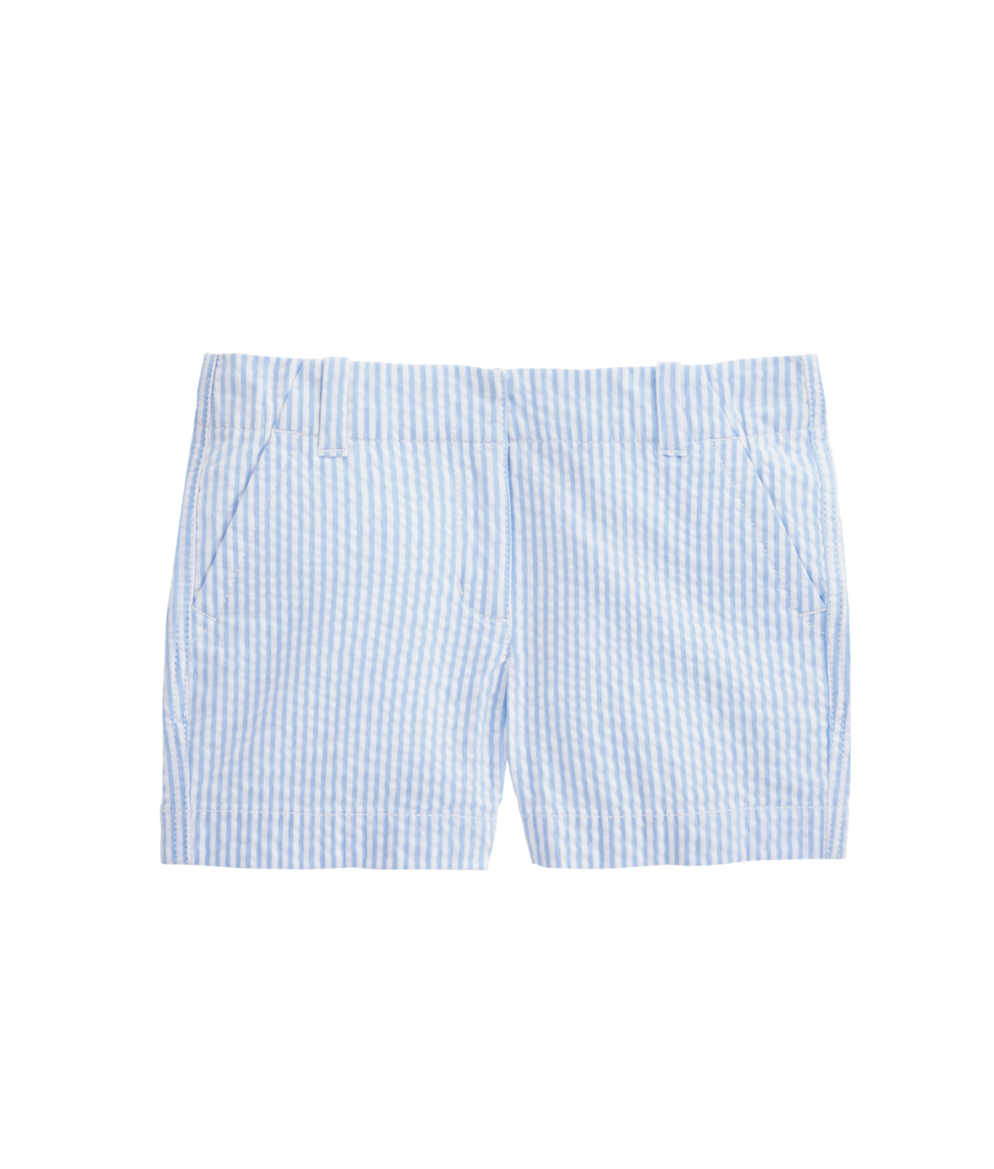 Shop Girls Seersucker Every Day Shorts at vineyard vines