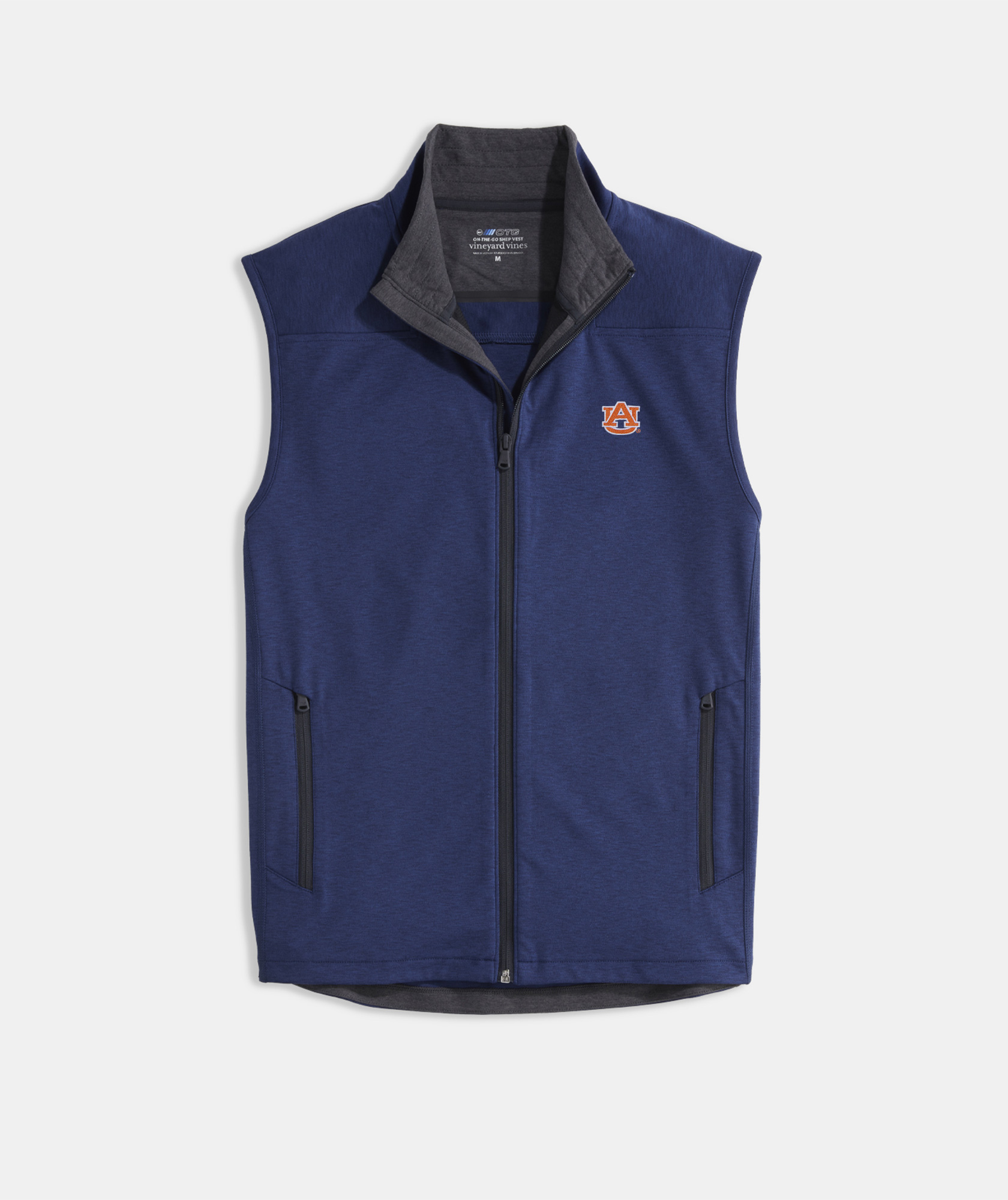 Shop Mens OnTheGo Shep Vest Auburn at vineyard vines