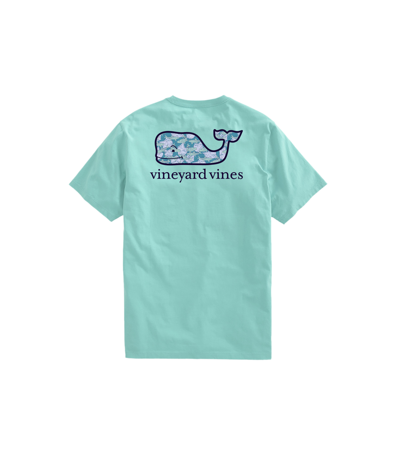 Shop OUTLET Bonefish Palm Whale Fill ShortSleeve Pocket Tee at