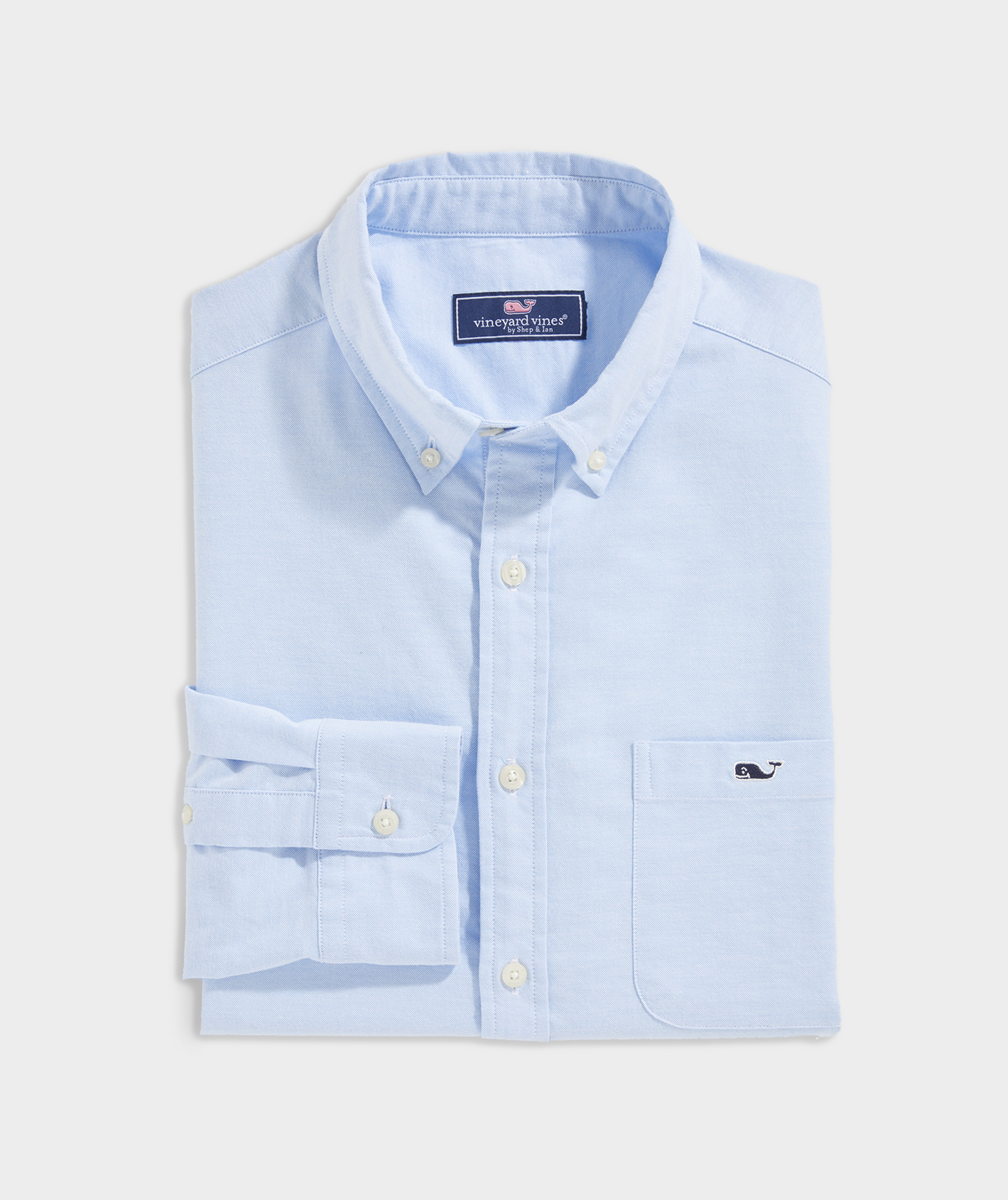 Shop Oxford Solid Shirt at vineyard vines