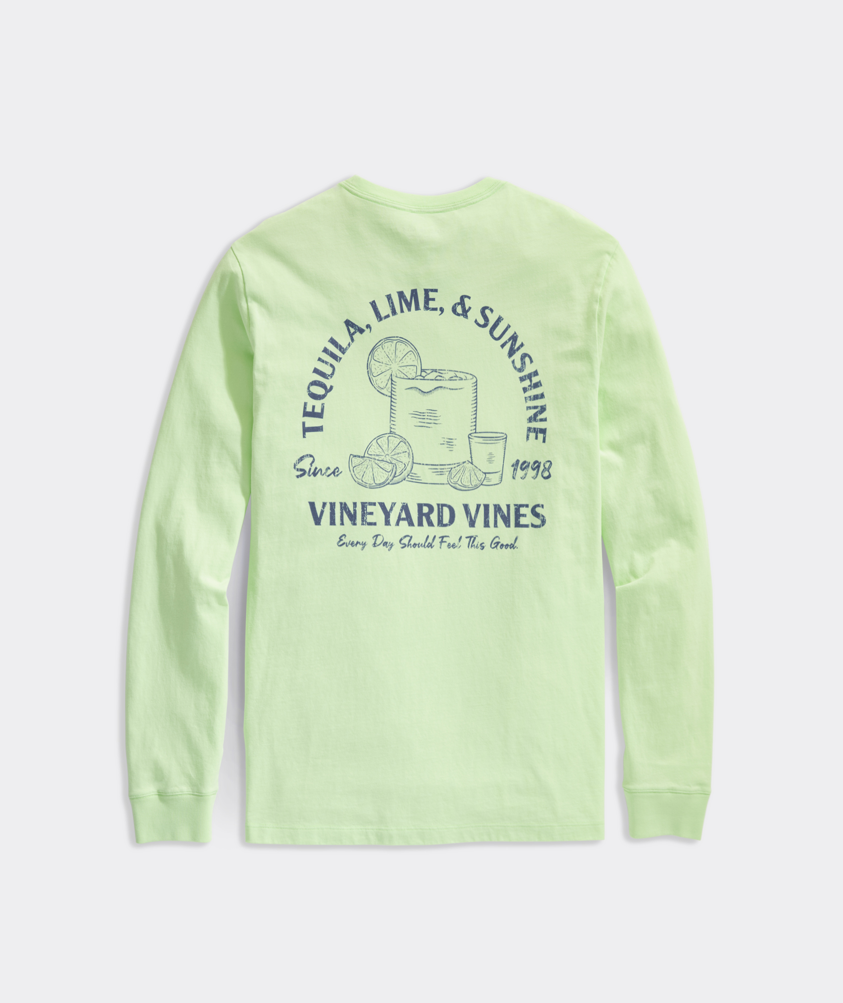 Long-Sleeve Slub Pocket Tee 