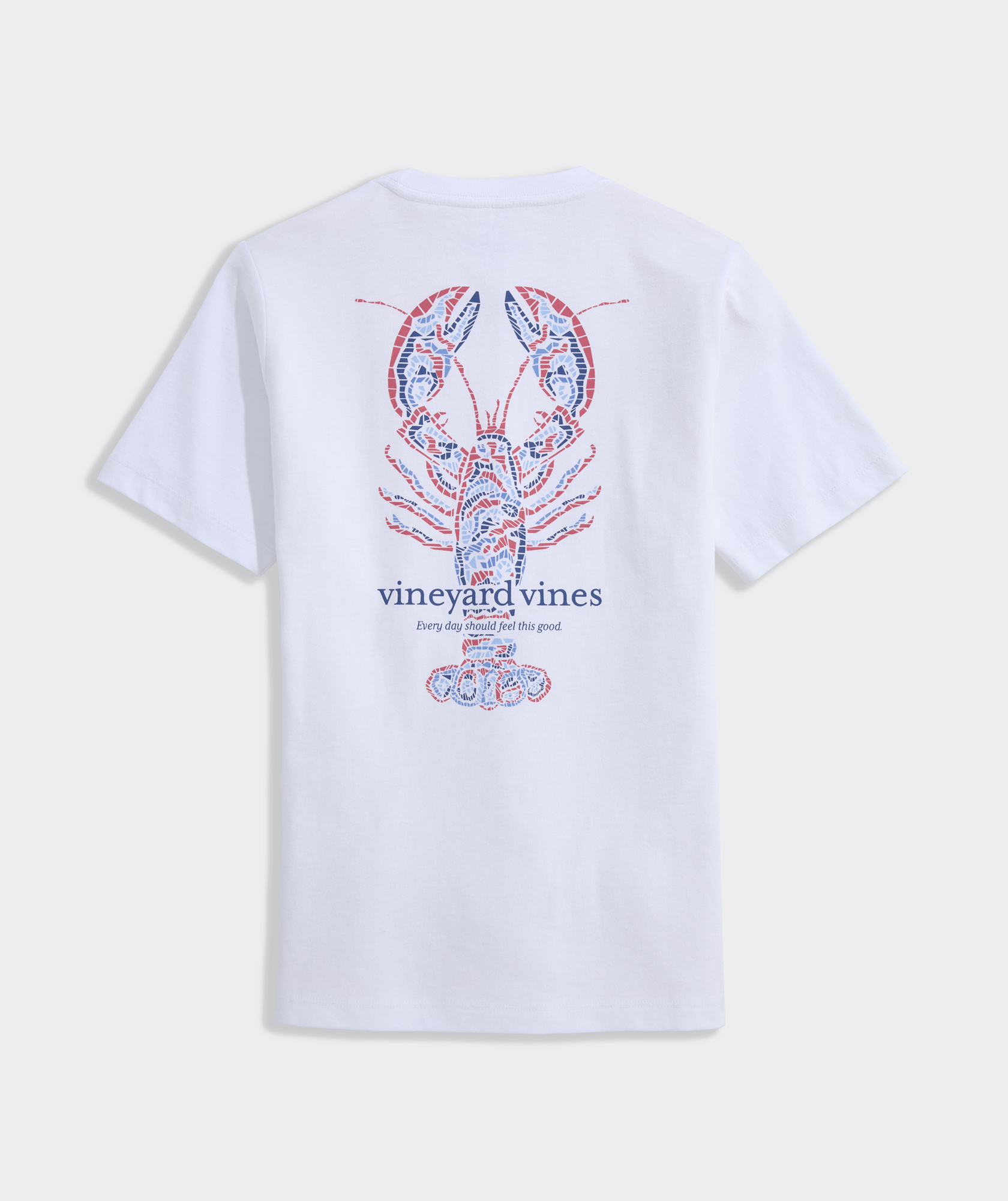 Shop Boys' Tile Lobster Short-Sleeve Pocket Tee at vineyard vines