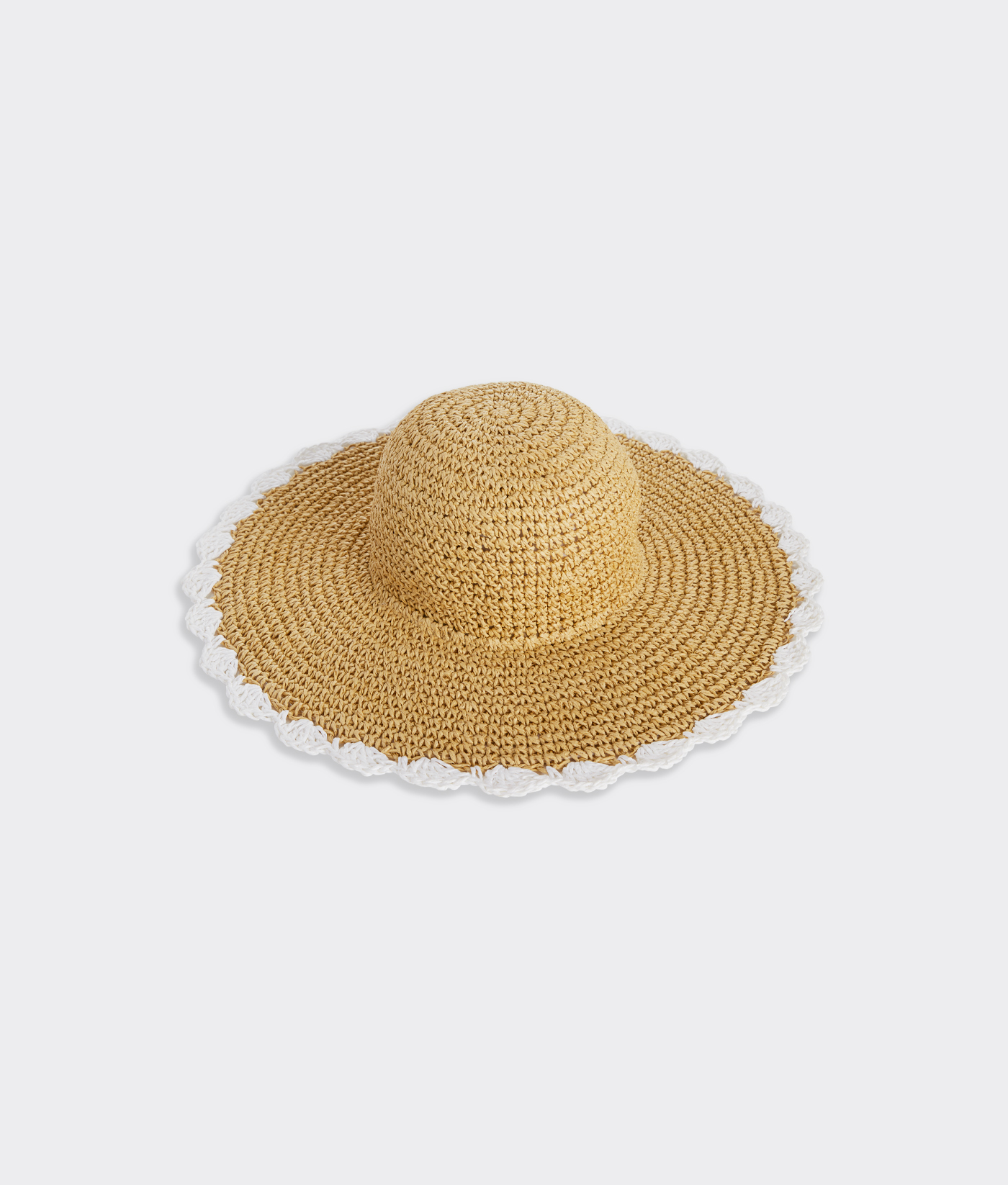wicker sun hat