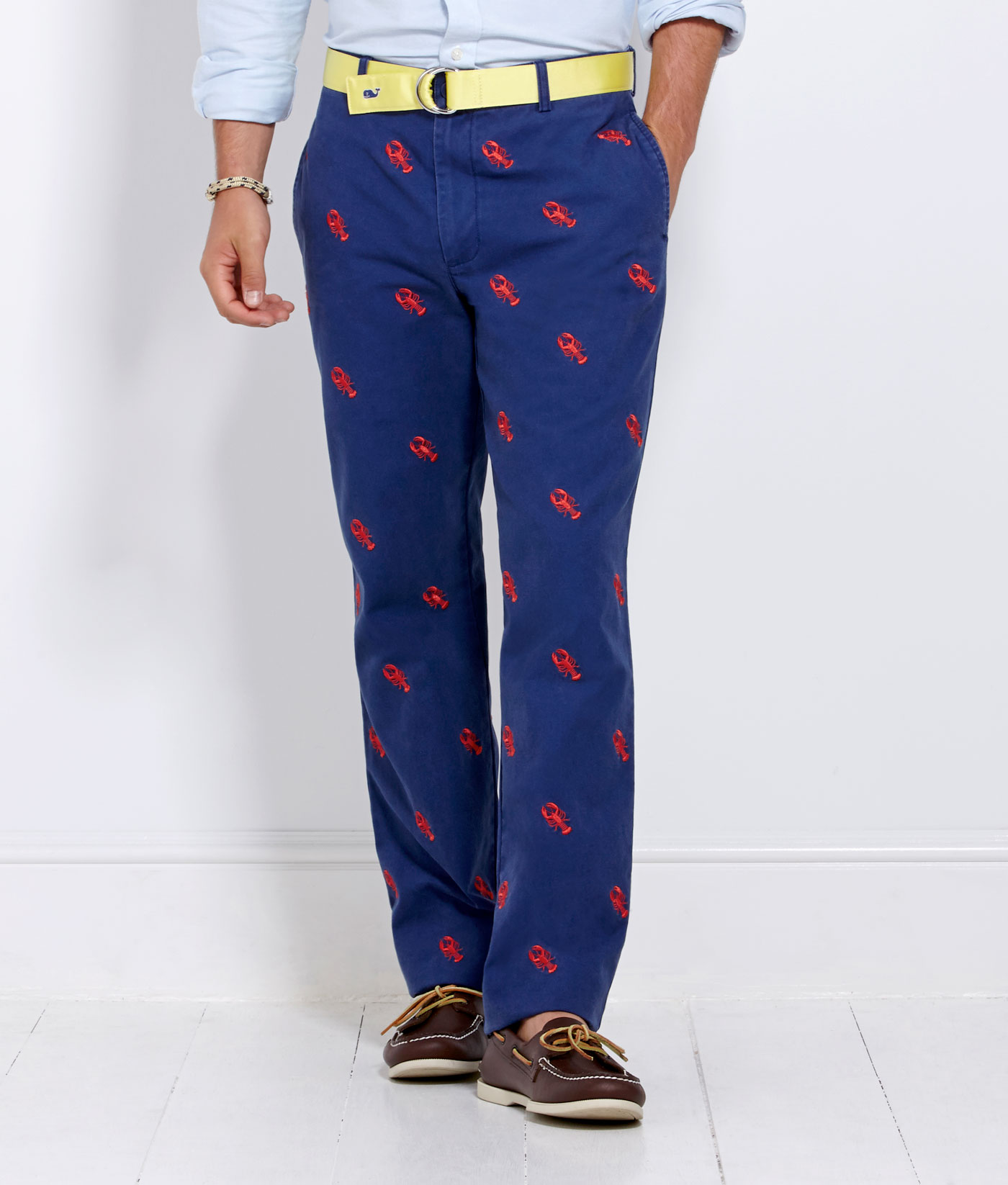 Shop Men's Pants Lobster Embroidered Club Pants for Men Vineyard Vines