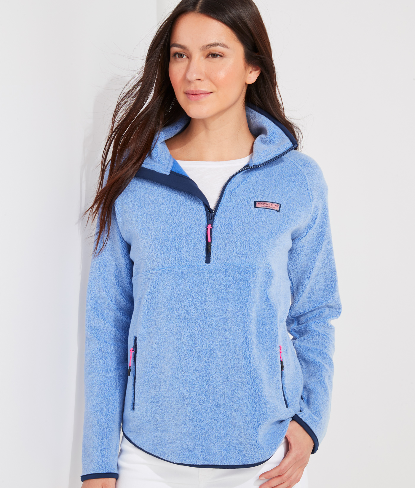 Vineyard Sherpa Half-Zip at vineyard vines