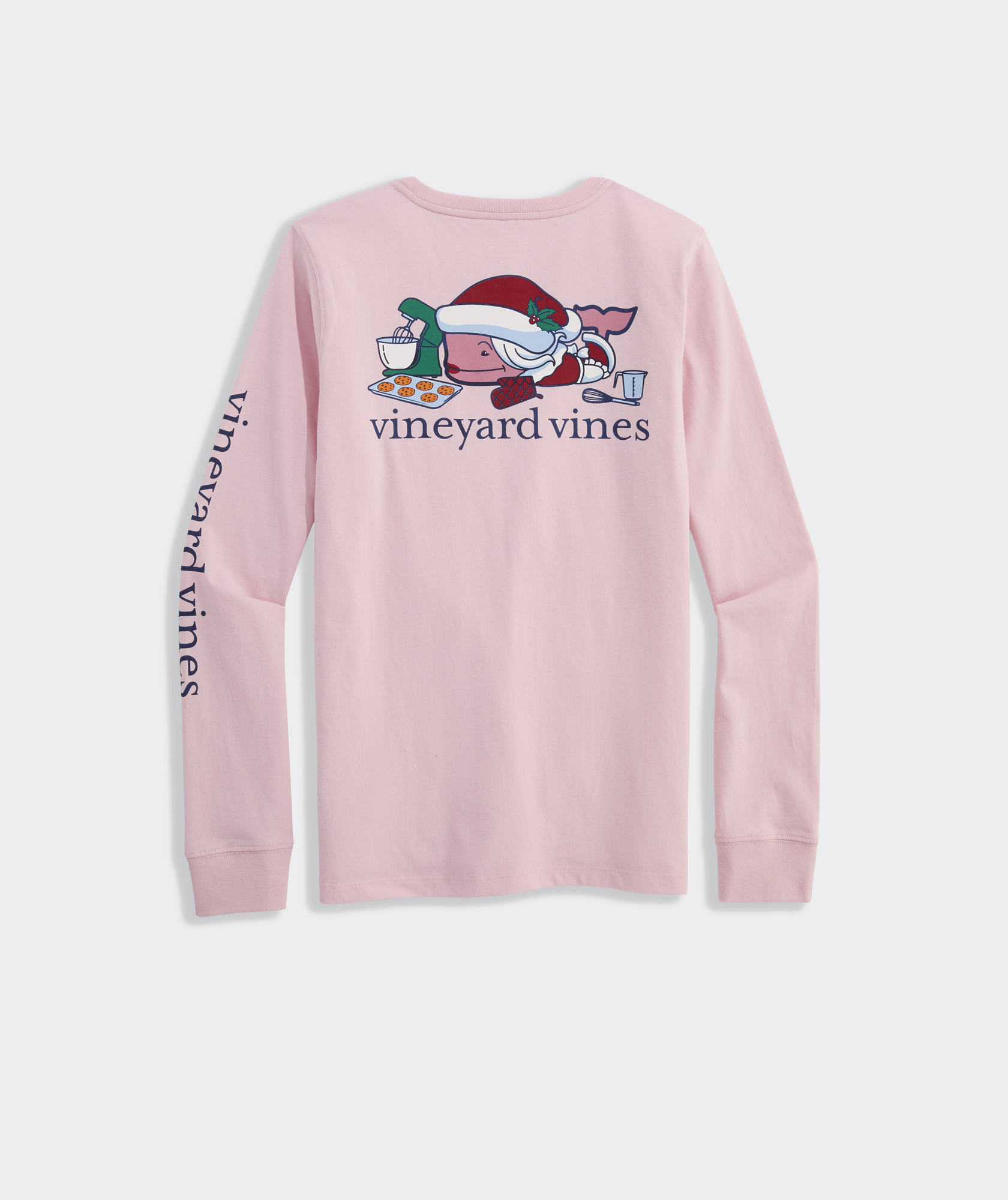 (取寄) ヴィンヤードヴァインズ レディース ホエール ロング スリーブ ポケット ティー Vineyard Vines women Whale Long Sleeve Pocket Tee Flamingo Shop Women's Mrs. Claus Whale Bakeshop Long-Sleeve Pocket Tee at