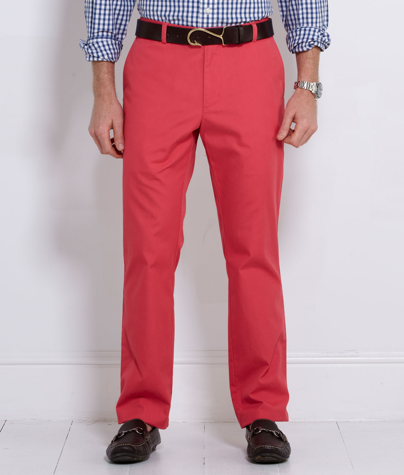 Mens Pants SlimFit Poplin Casual Pants for Men Vineyard Vines