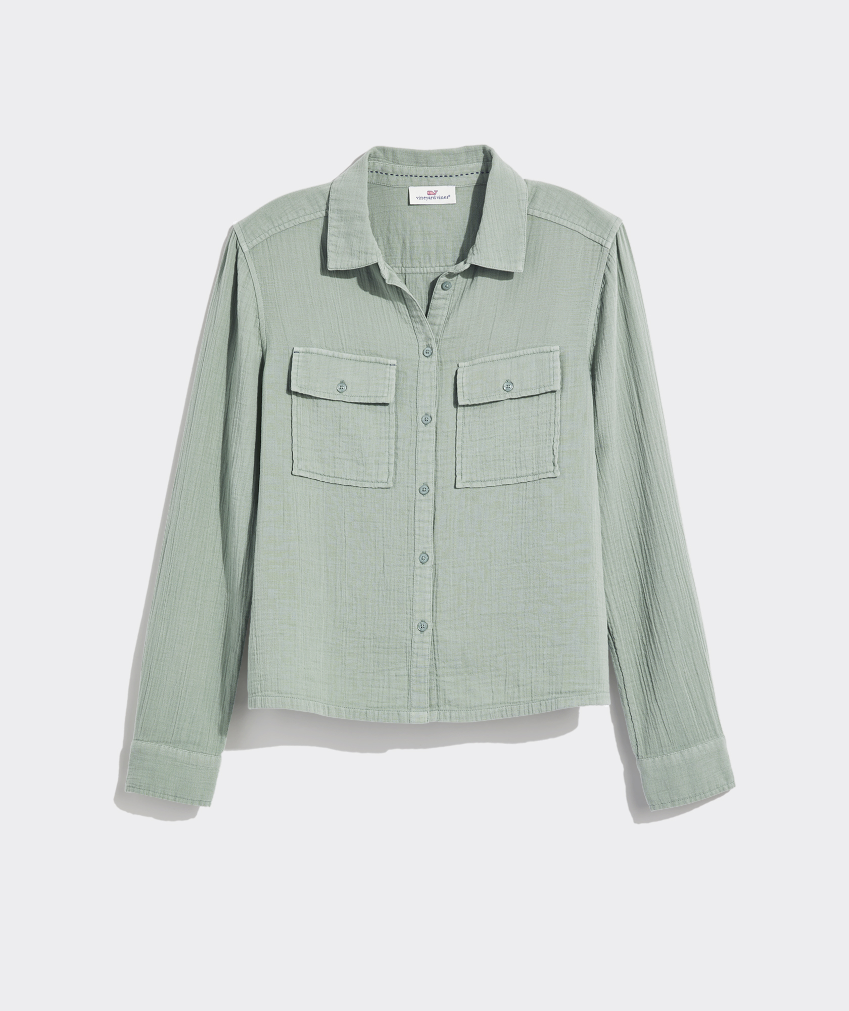 Seastitch Double Gauze Camp Button-Down 