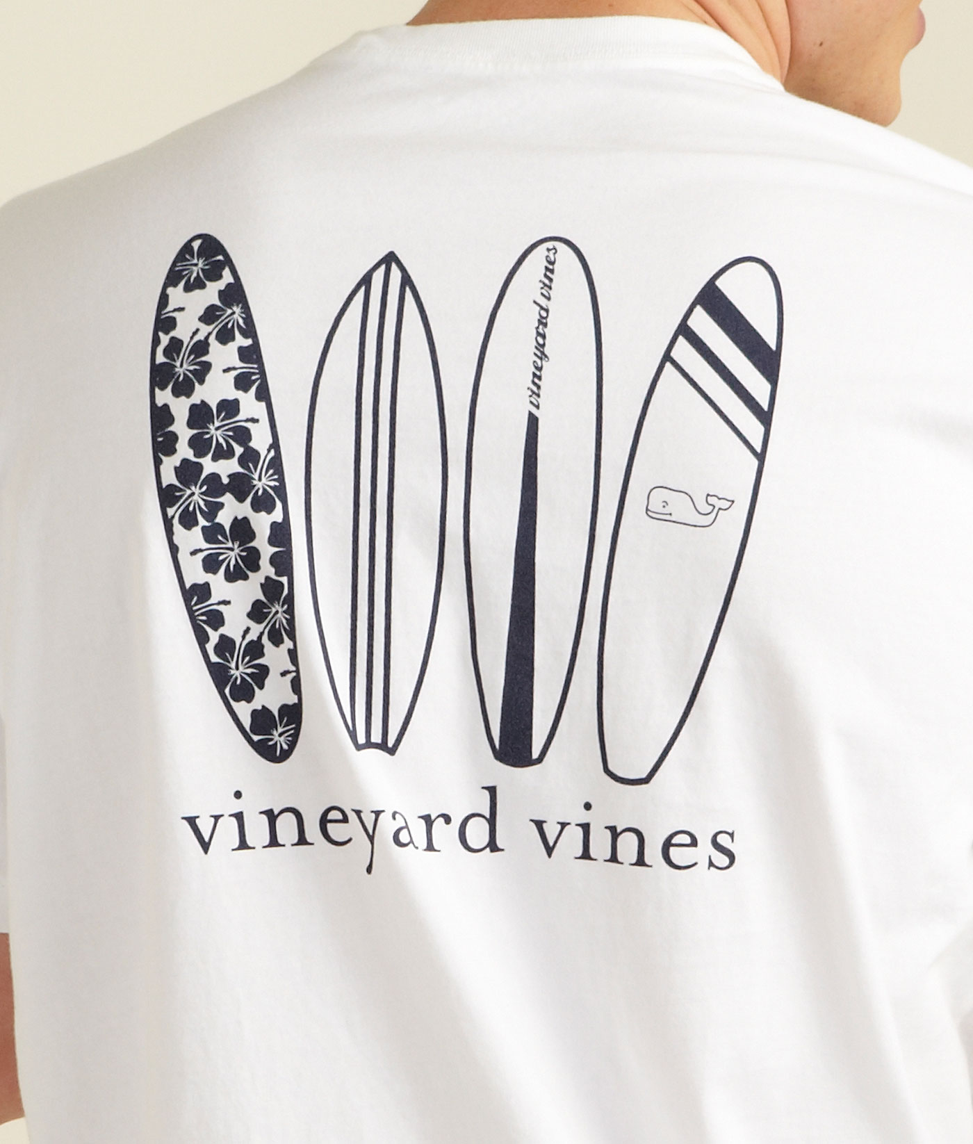Men's TShirts Surfboard Lineup Short Sleeve Graphic Pocket Tee