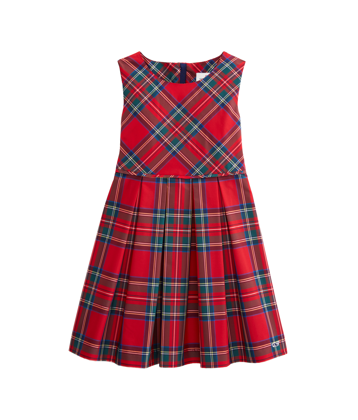 vineyard vines red plaid dress