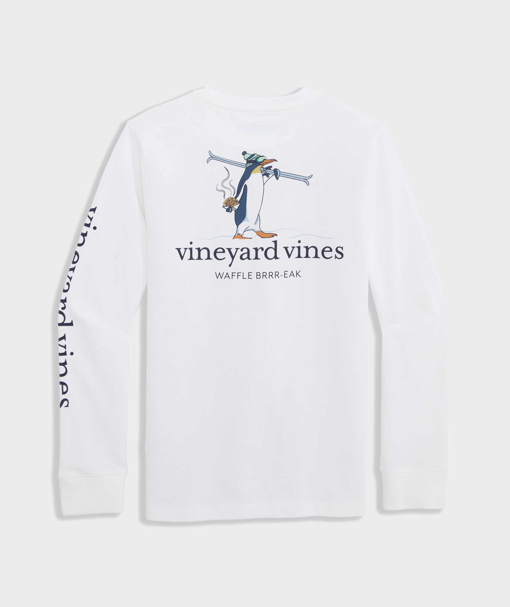 トップス VRK WAFFLE LONG SLEEVES - Wine Shop Boys Waffle Brrr-eak Long-Sleeve Pocket Tee at vineyard vines