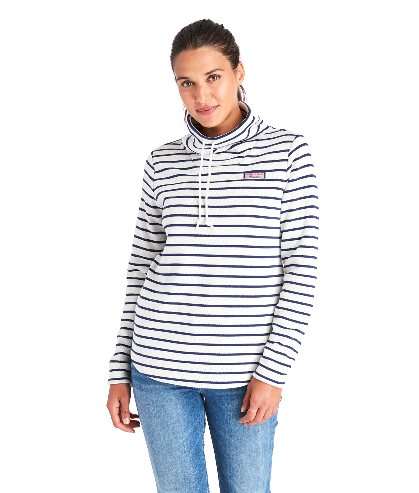 Shop Stripe Sweater Fleece Relaxed 
