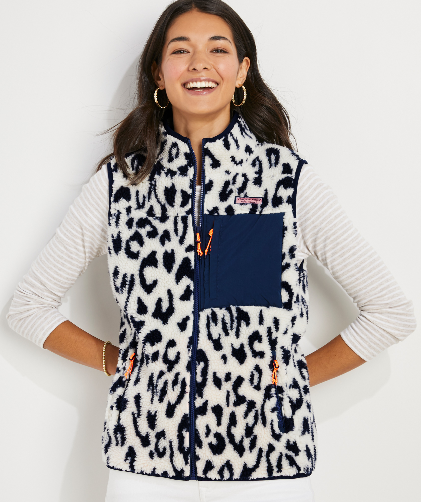 Shop Leopard Sherpa SuperShep™ Vest at 