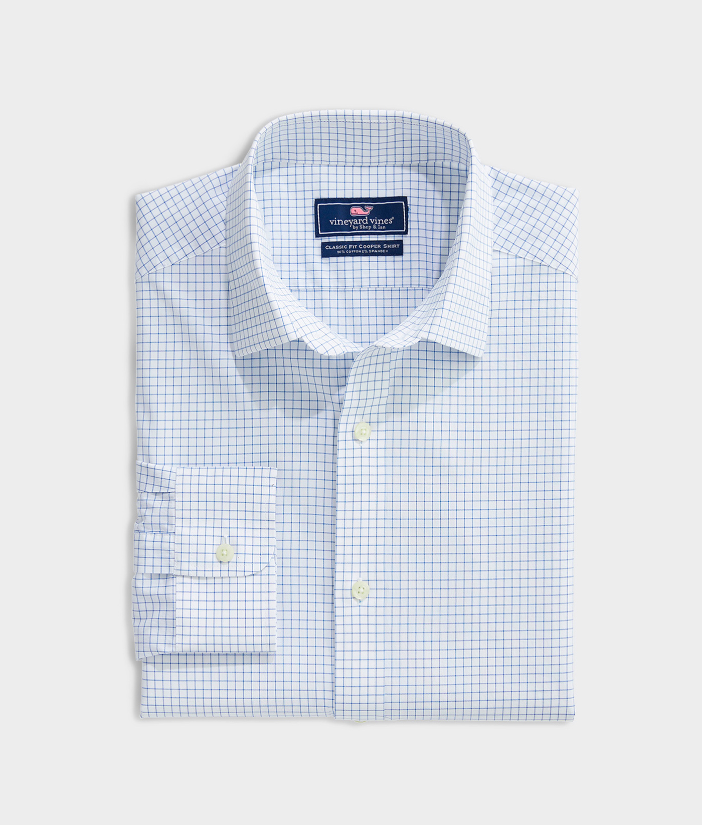 Shop Classic Fit Check Shirt in Stretch Cotton at vineyard vines