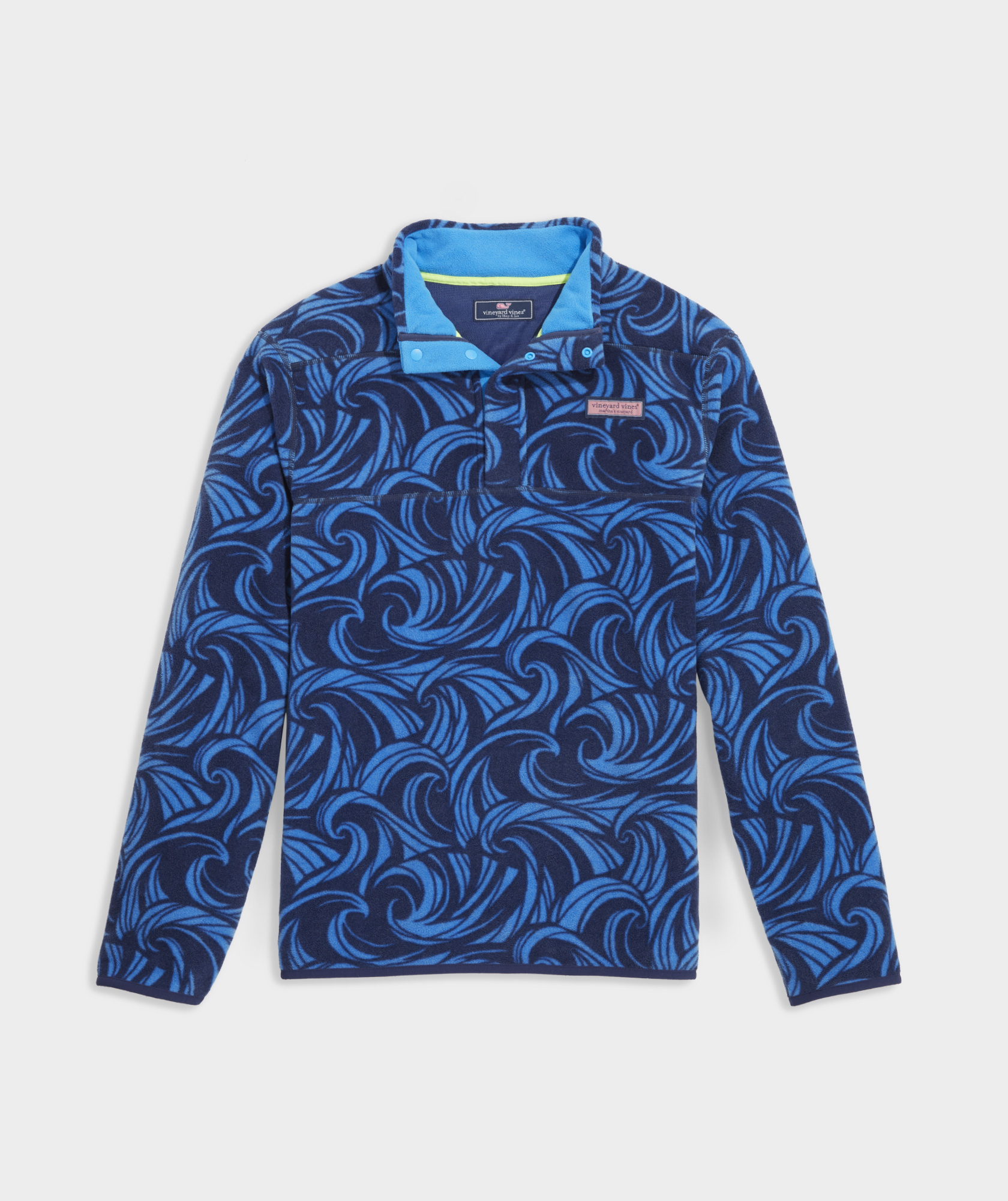 (取寄) ヴィンヤードヴァインズ メンズ ハーバー フリース クォーター-スナップ Vineyard Vines men Harbor Fleece Quarter-Snap Nautical Navy 1 Vineyard Vines Harbor Fleece Quarter-snap Para Hombre, Nautical Navy