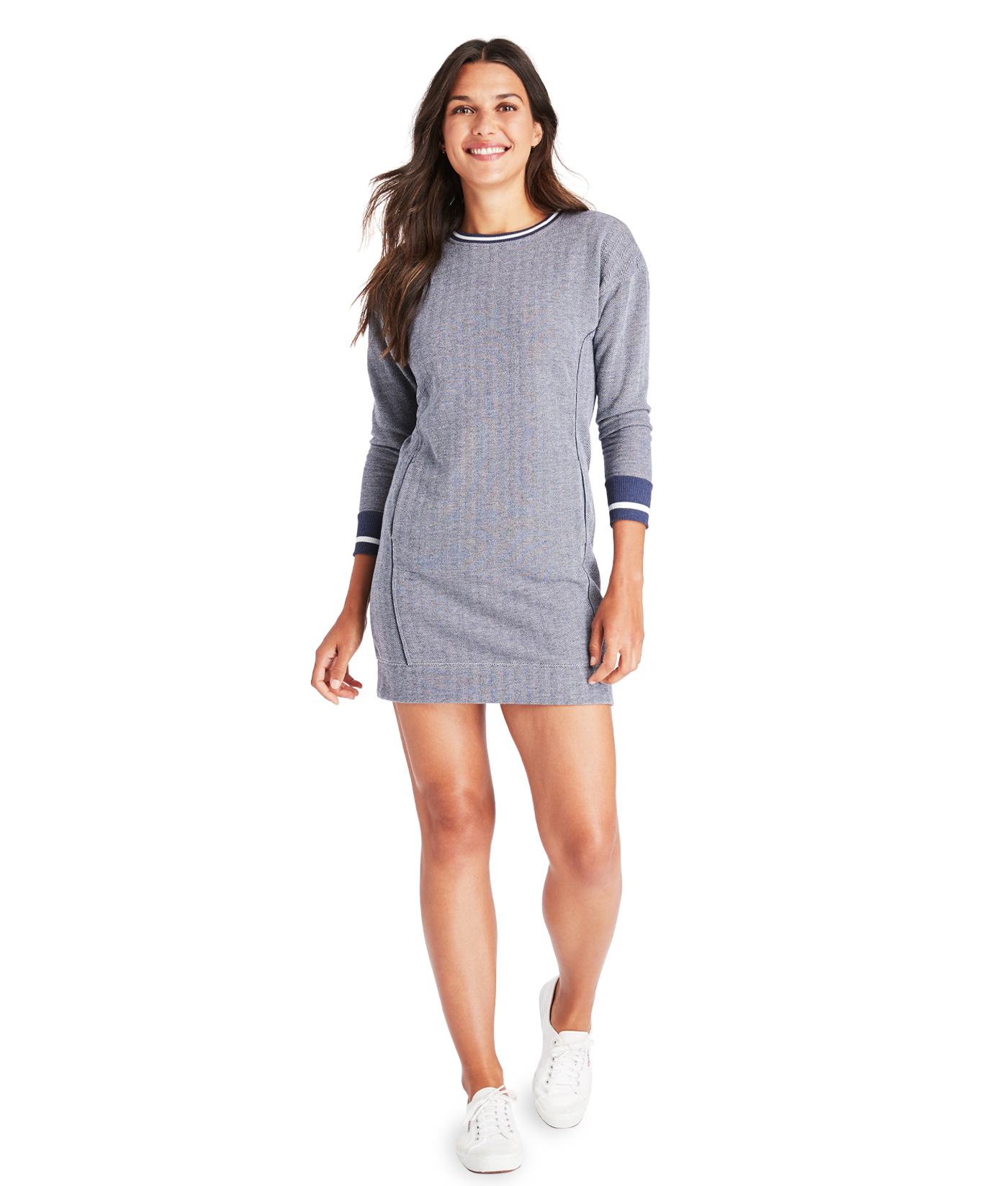 Varsity Sweatshirt Dress at vineyard vines