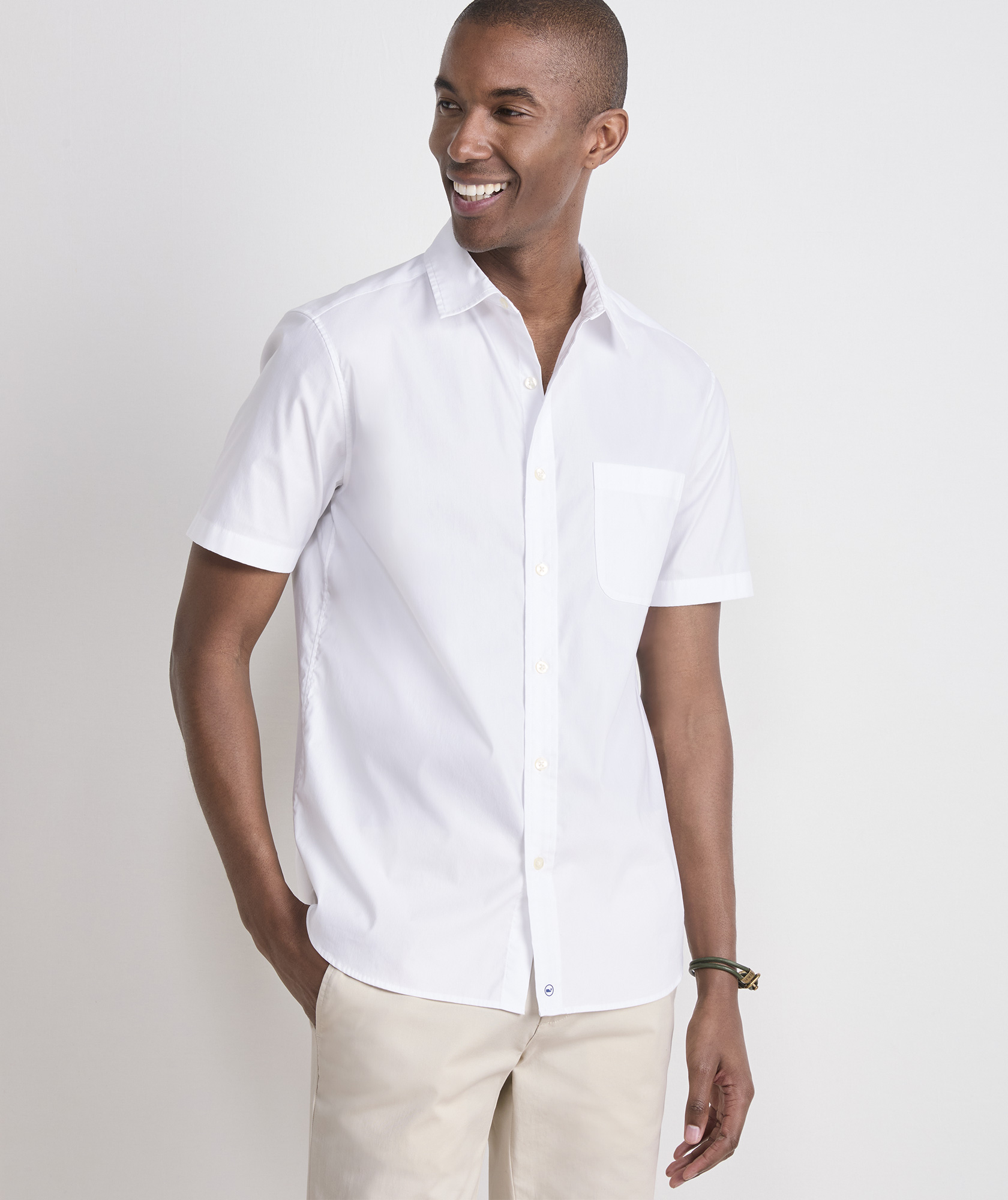 (取寄) ヴィンヤードヴァインズ メンズ カントリー クラブズ パフォーマンス コットン ショート スリーブ シャツ Vineyard Vines men Country Clubs Performance Cotton Short Sleeve Shirt White Cap Shop Performance Cotton Breakwater Solid Short-Sleeve Shirt at