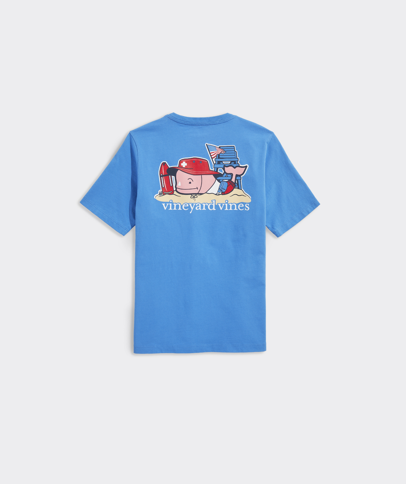 Shop Boys' Lifeguard Character Whale Short Sleeve Pocket Tee at vineyard vines